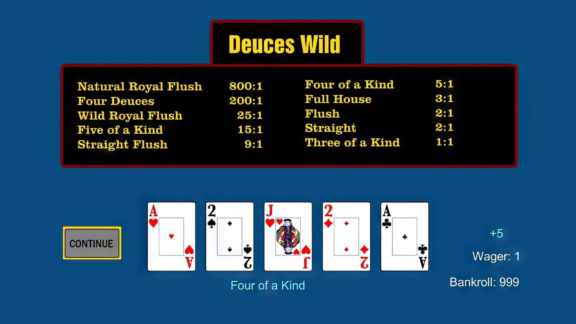 اسکرین‌شات Video Poker - 1