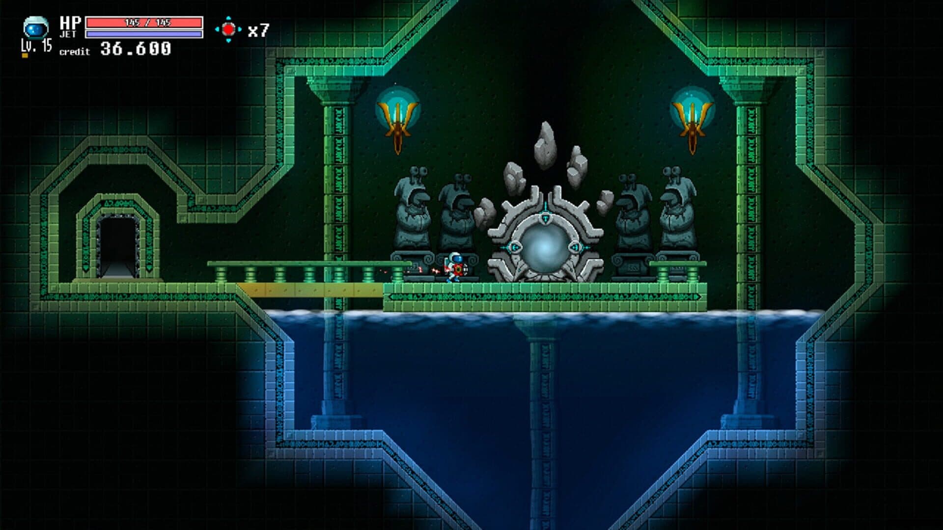 Willy Jetman: Astromonkey's Revenge screenshot 2