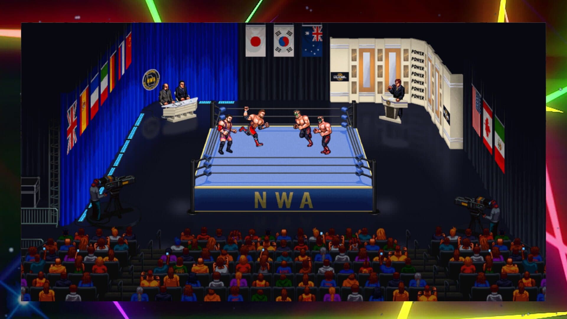 اسکرین‌شات RetroMania Wrestling - 2