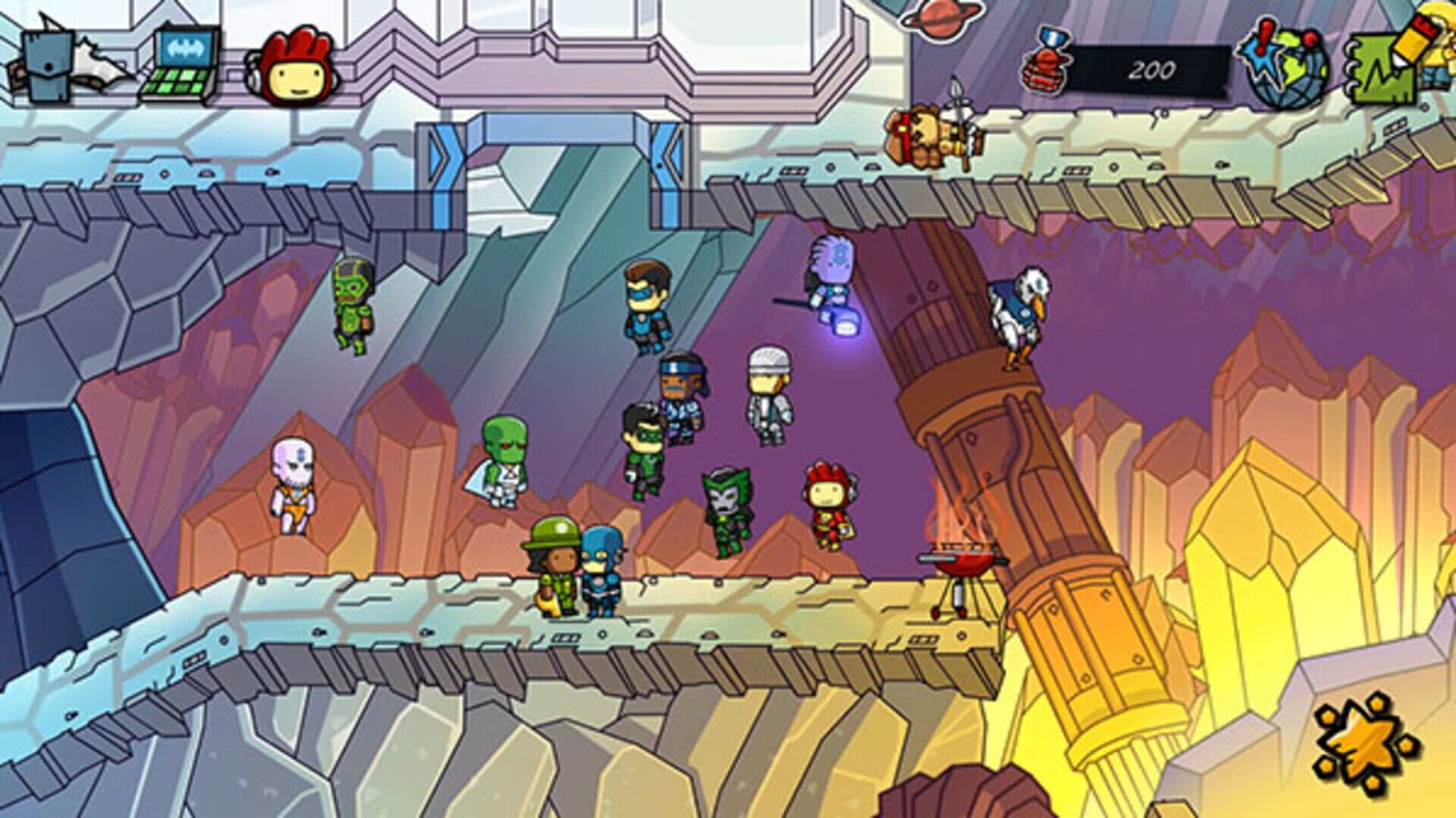 Scribblenauts Unmasked: A DC Comics Adventure screenshot 2
