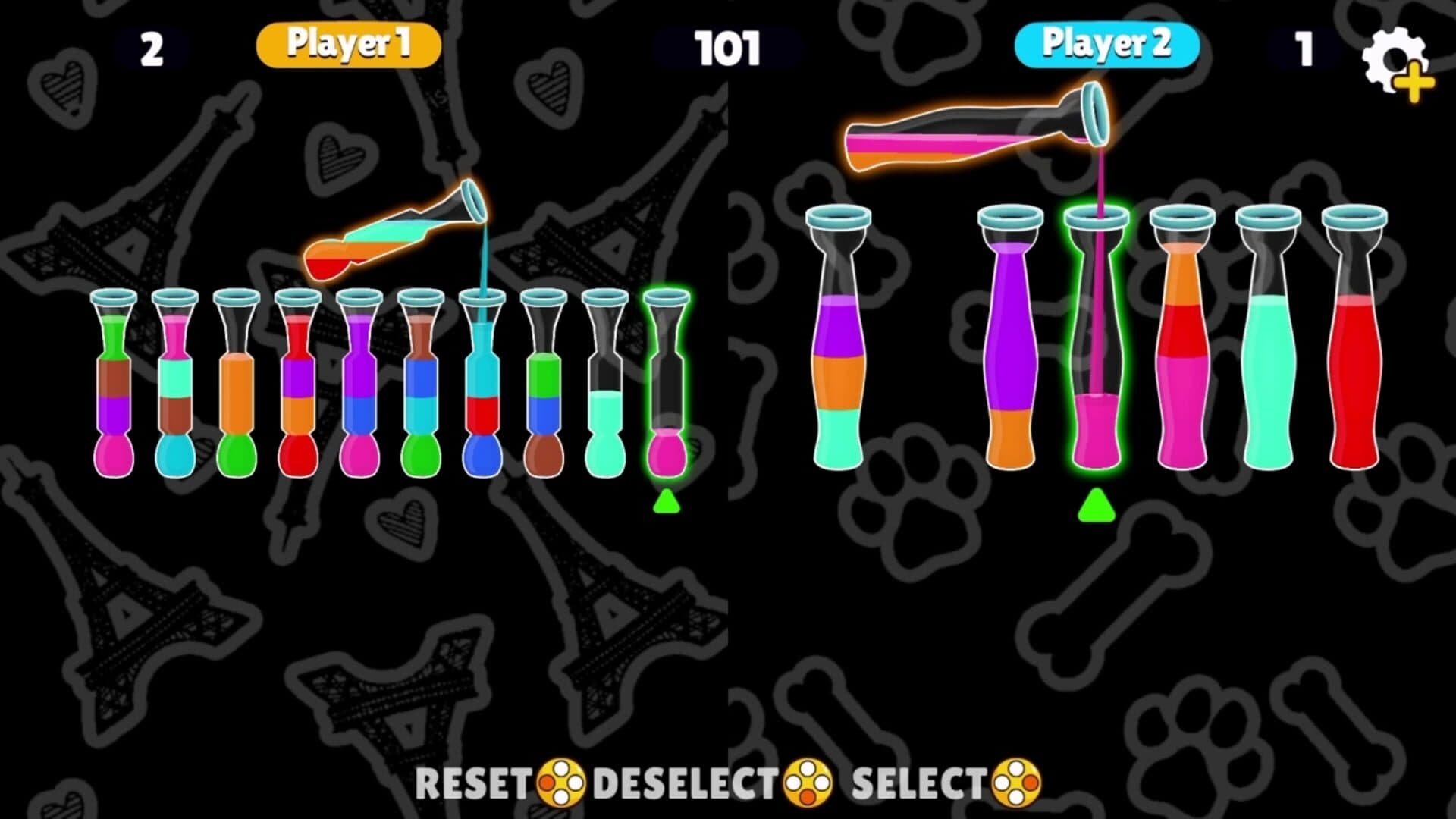 اسکرین‌شات Color Water Sort - 1