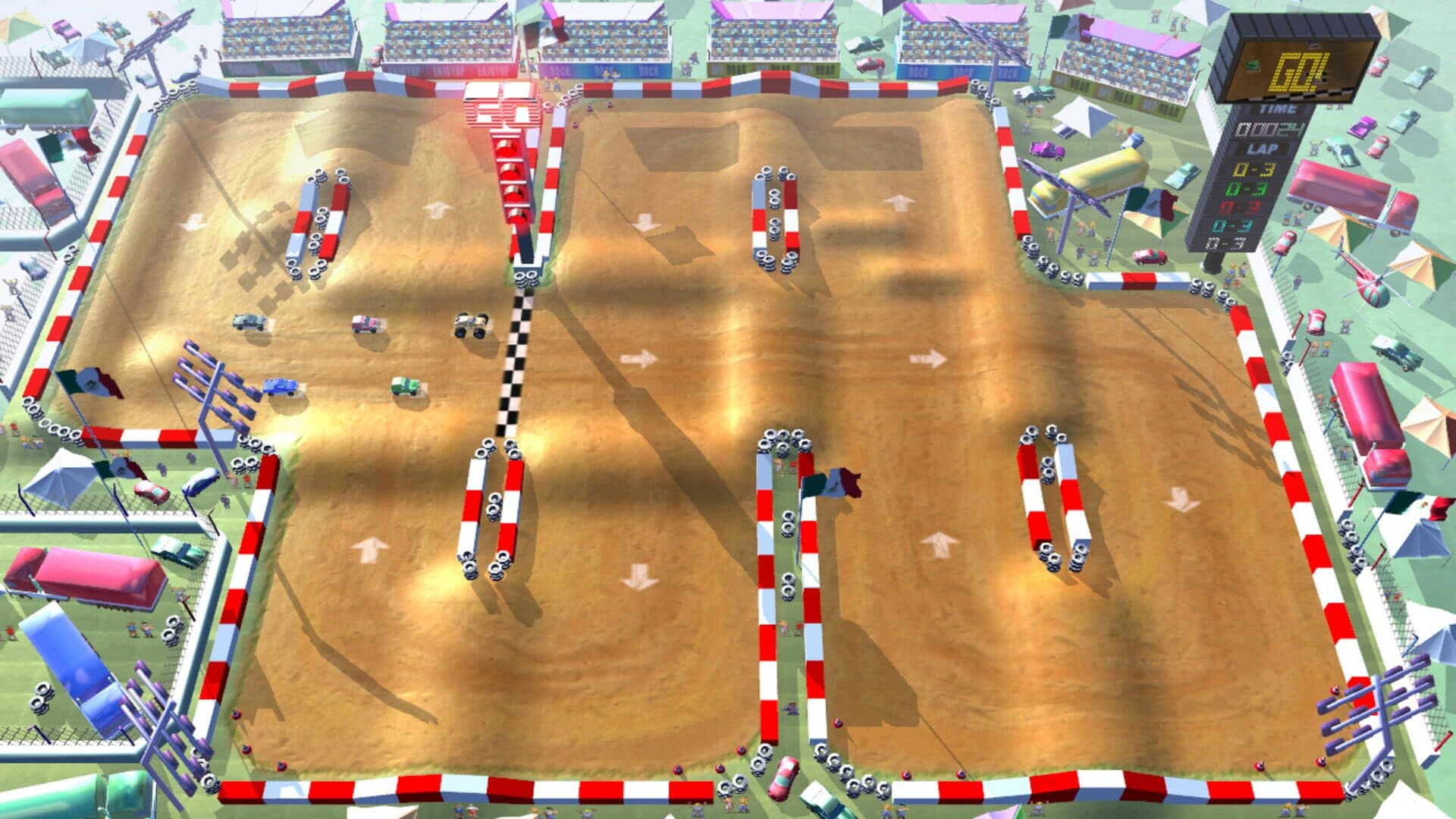Rock 'N Racing Off Road screenshot 0