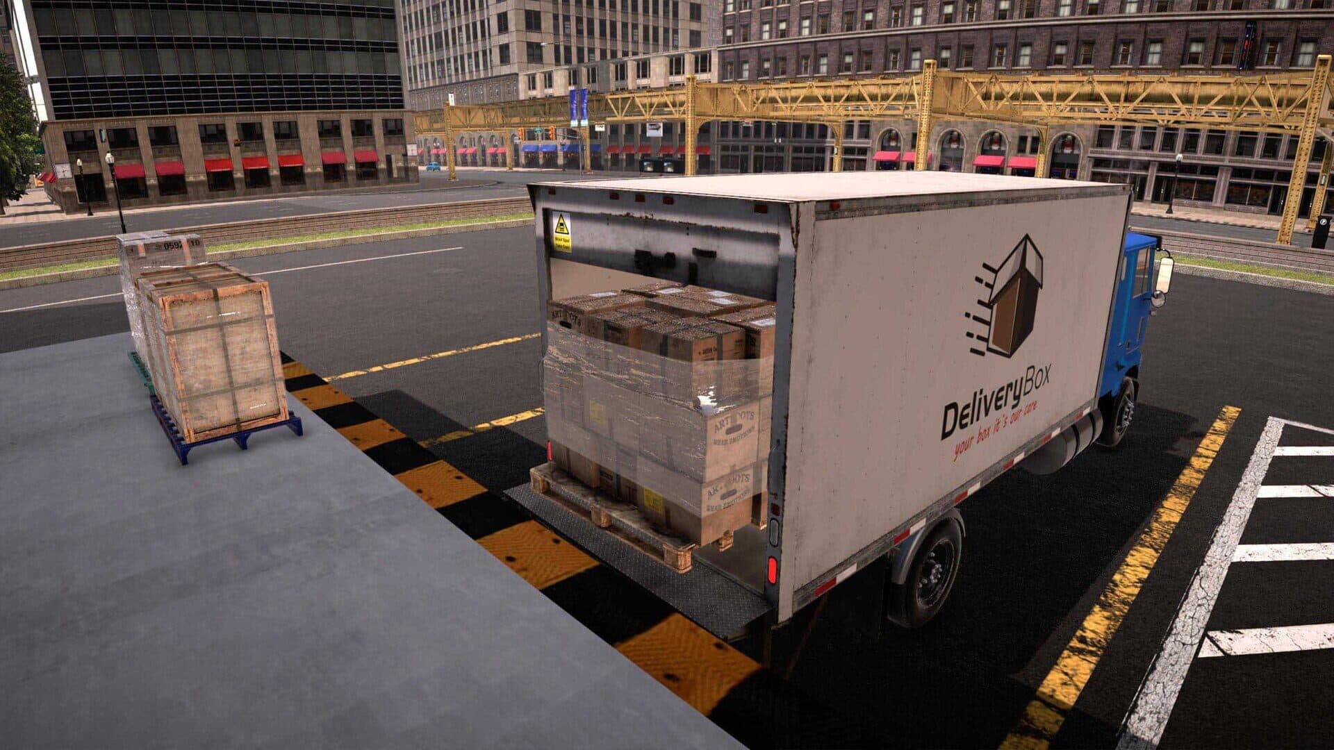 اسکرین‌شات Truck Simulator 2025: City Work Delivery - 3