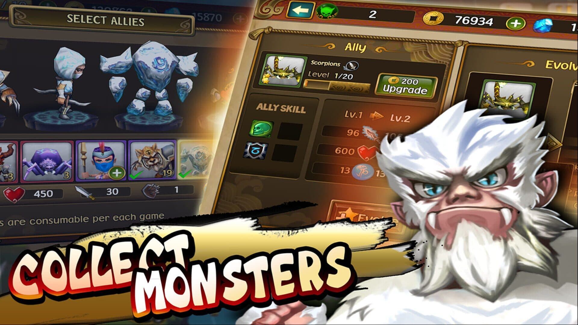 اسکرین‌شات Monkey King Saga - 3