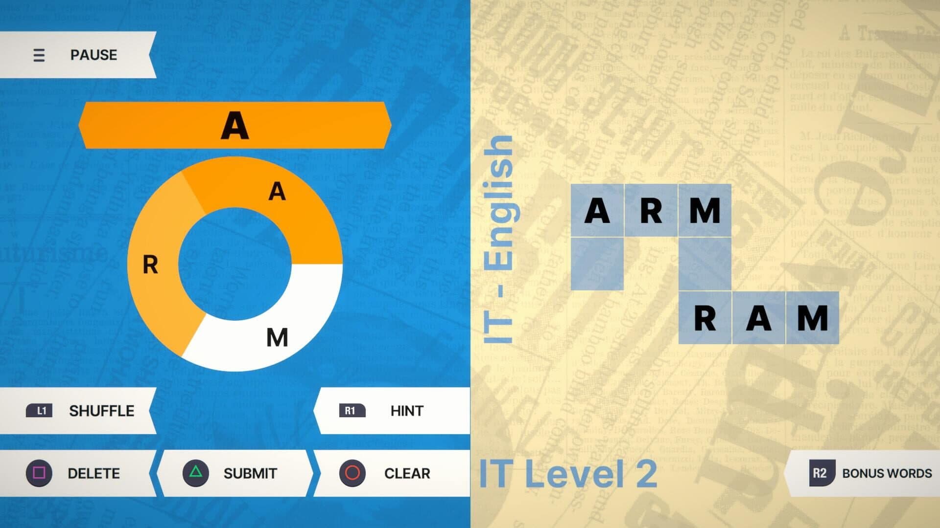 اسکرین‌شات Wheel of Words: Crossword - 3