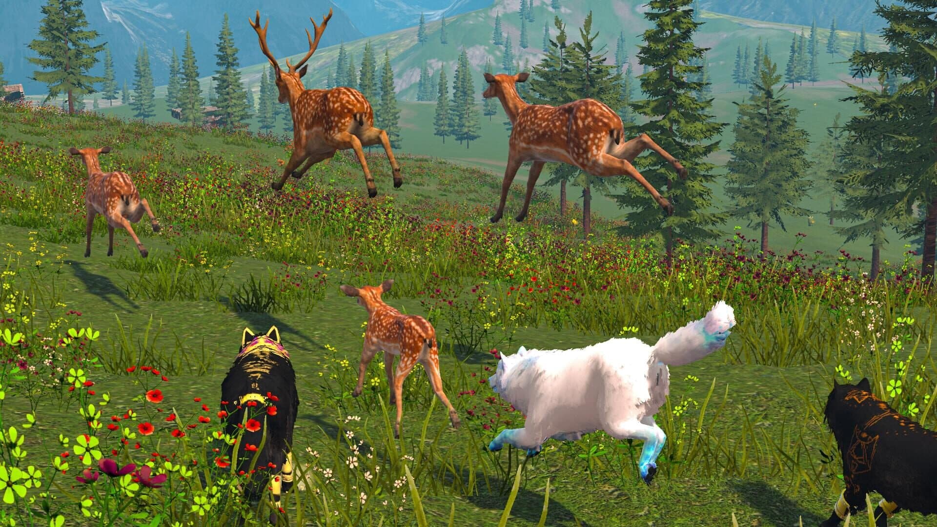 اسکرین‌شات Wolf Sim: Animal Battle Survival RPG - 1
