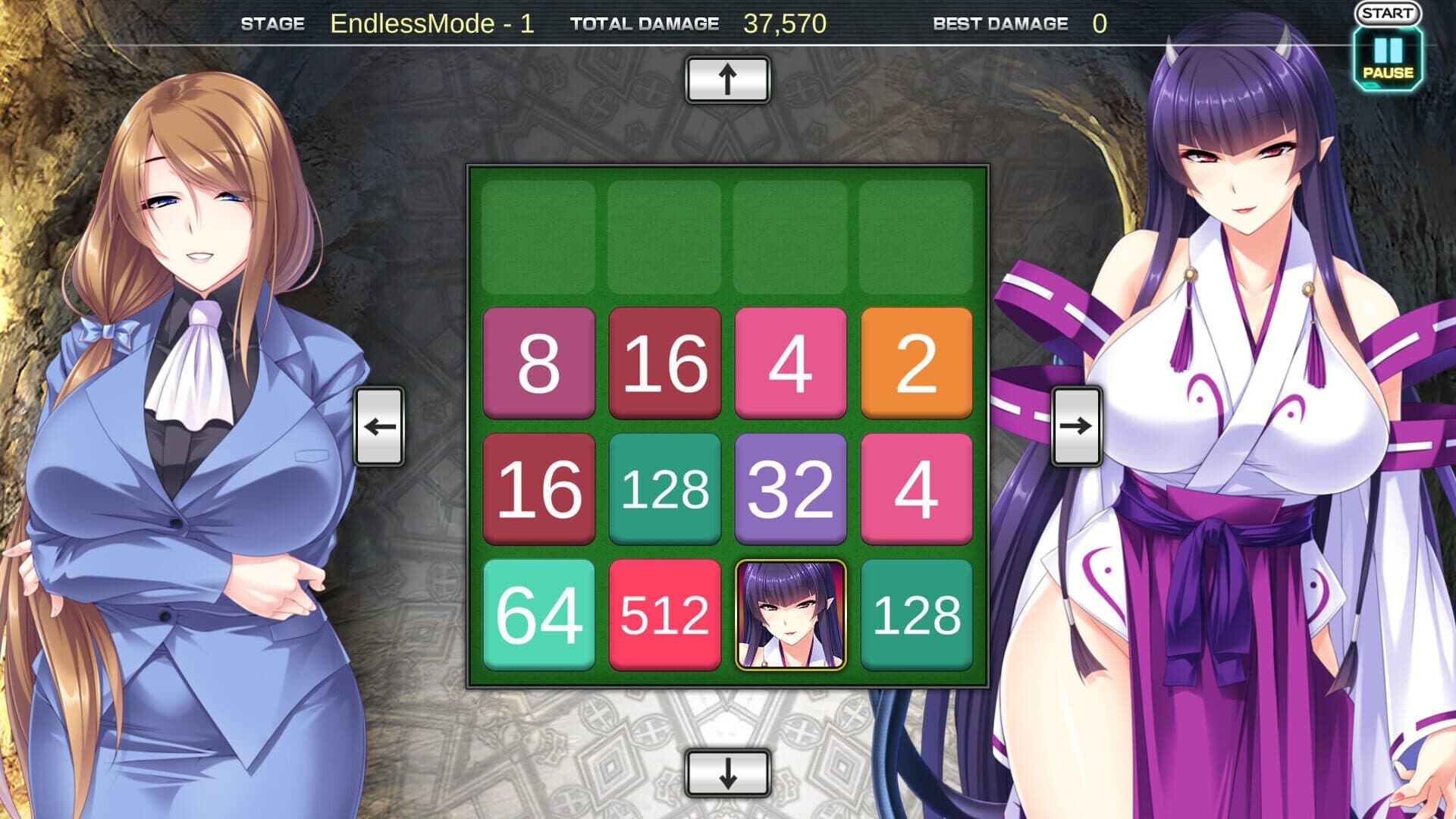 Pretty Girls 2048 Strike screenshot 6