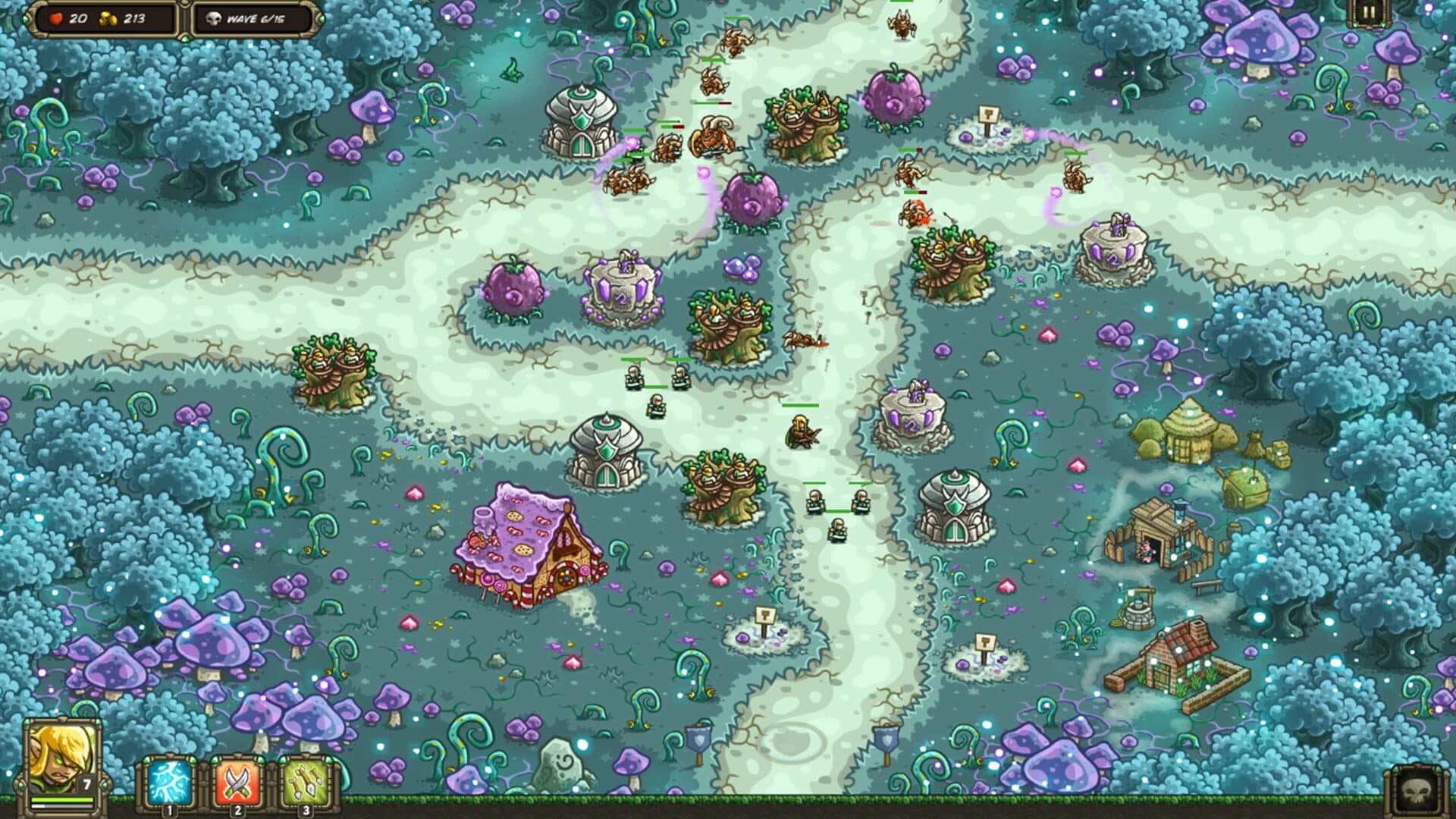 اسکرین‌شات Kingdom Rush Origins - 1