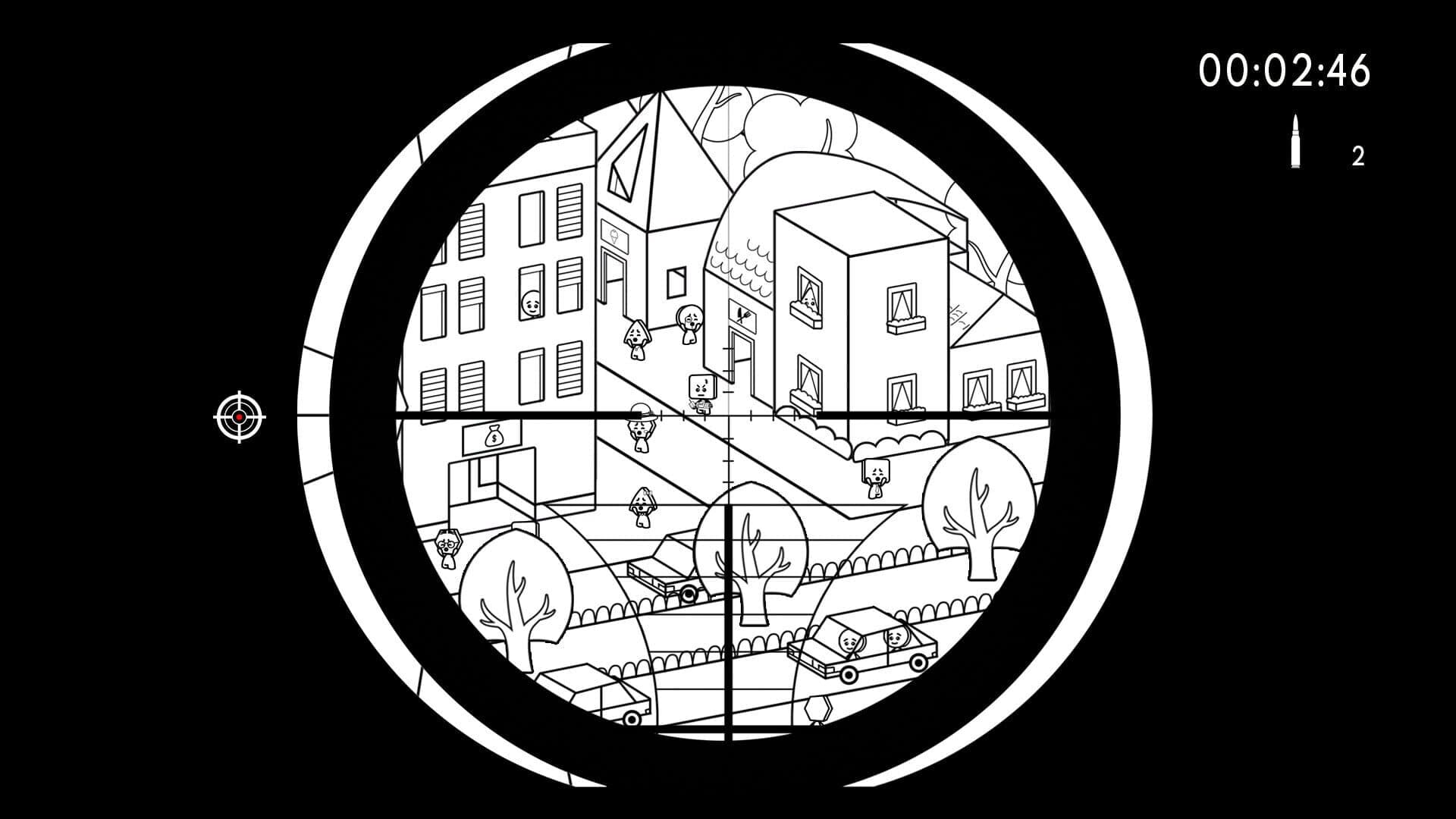 اسکرین‌شات Geometric Sniper: Blood in Paris - 1
