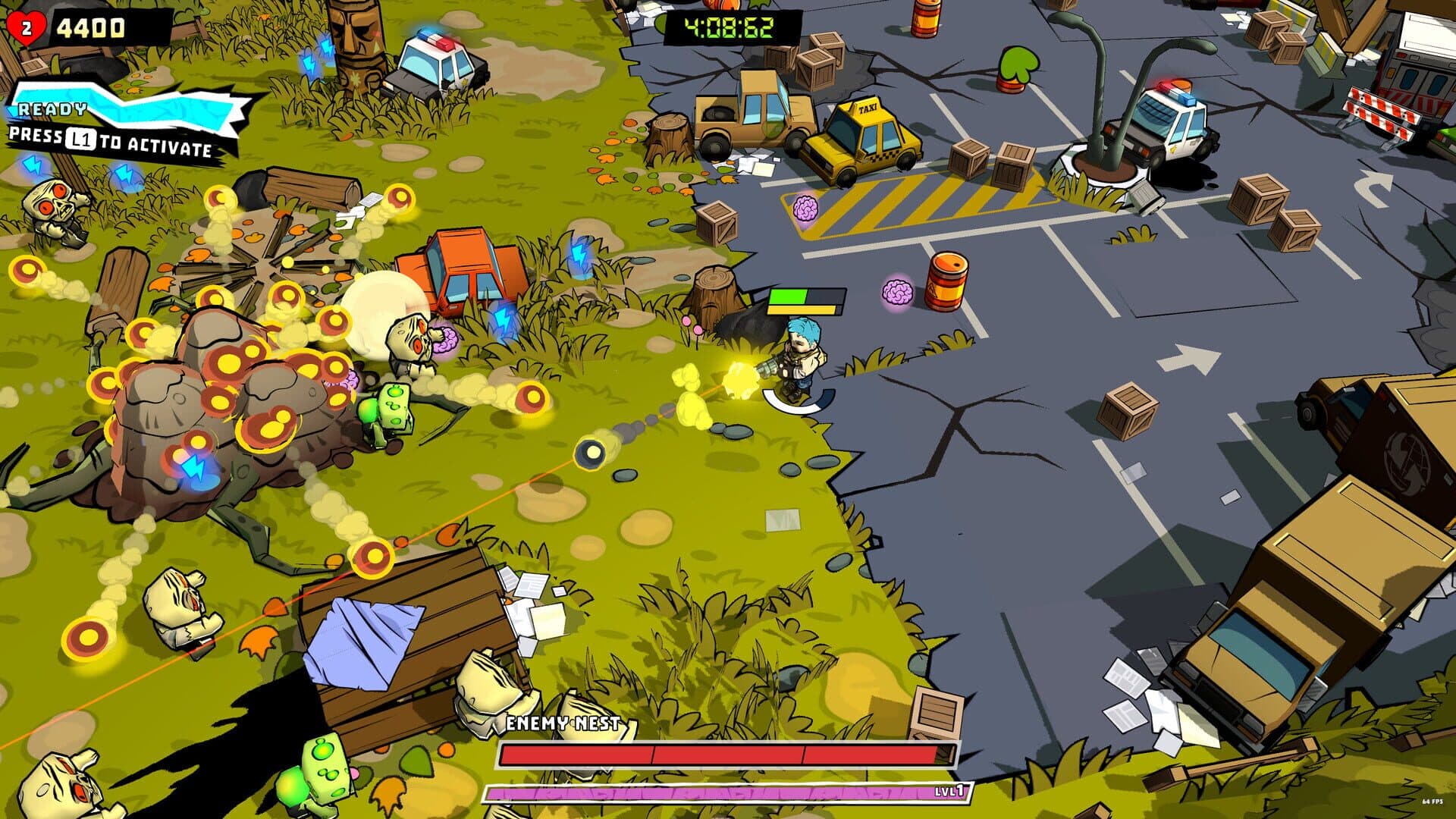 Bullets & Brains screenshot 2