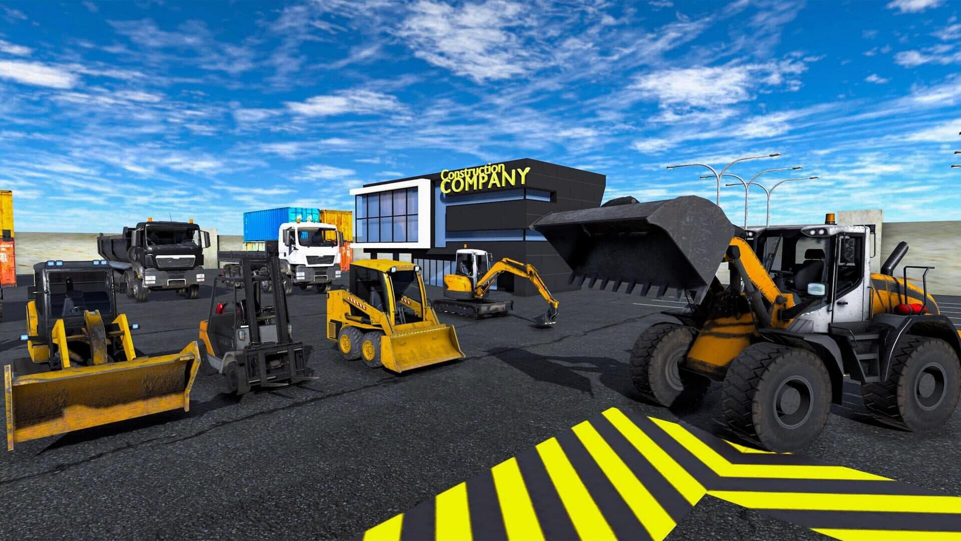اسکرین‌شات Construction Machine Simulator 2023: Hard Truck Work Job - 5