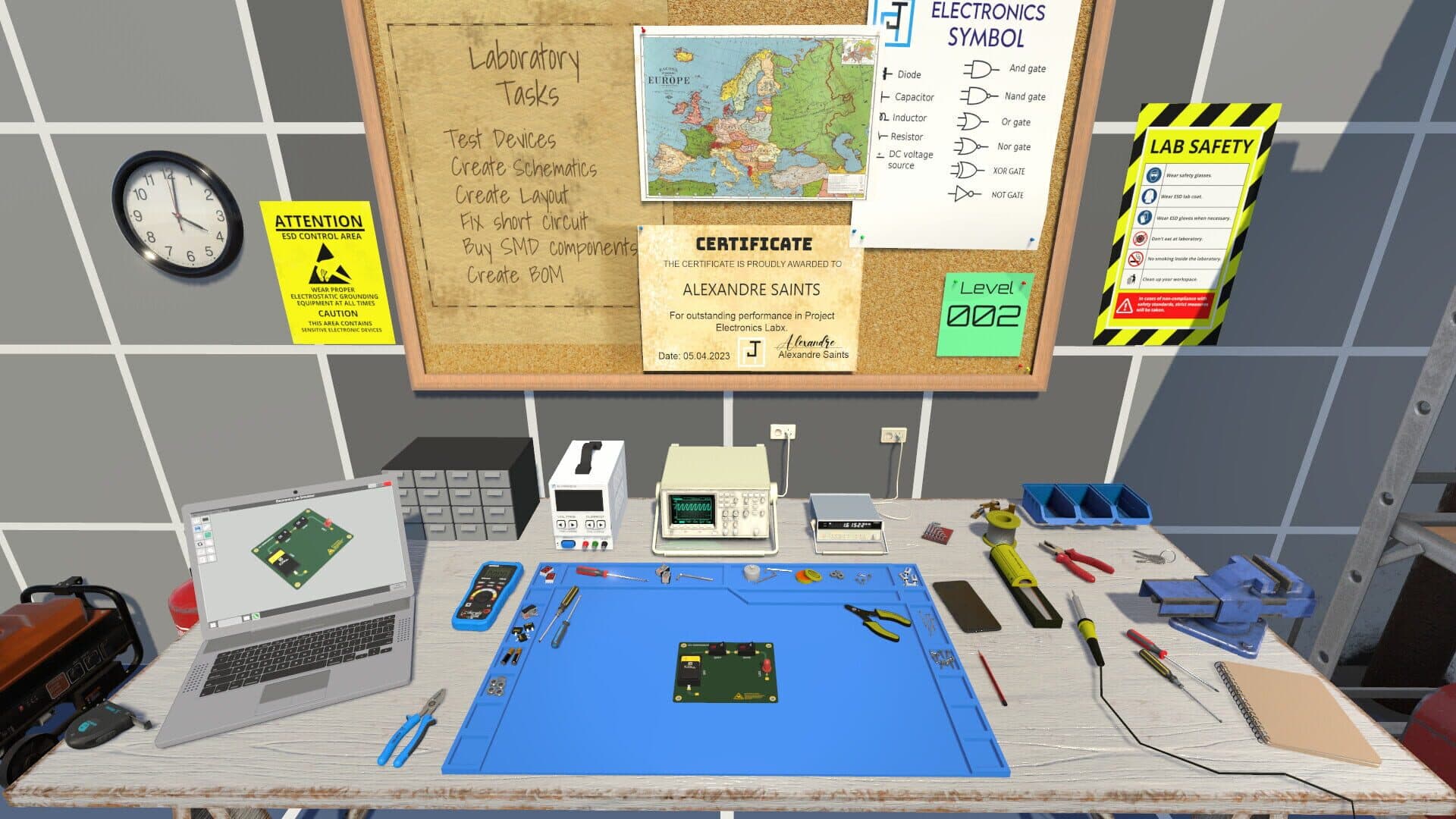 Electronics Puzzle Lab screenshot 1