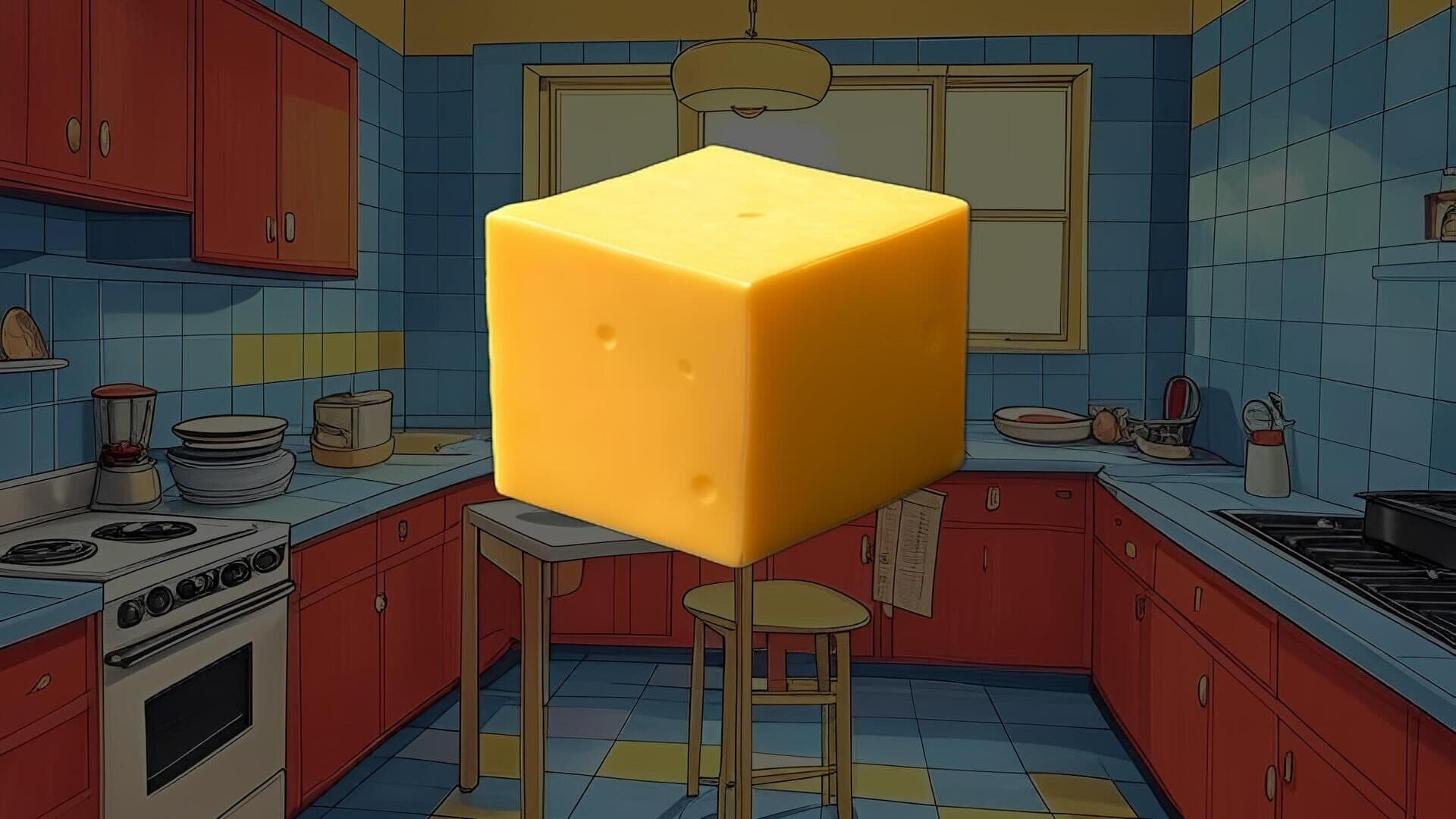The Jumping Cheese Maze