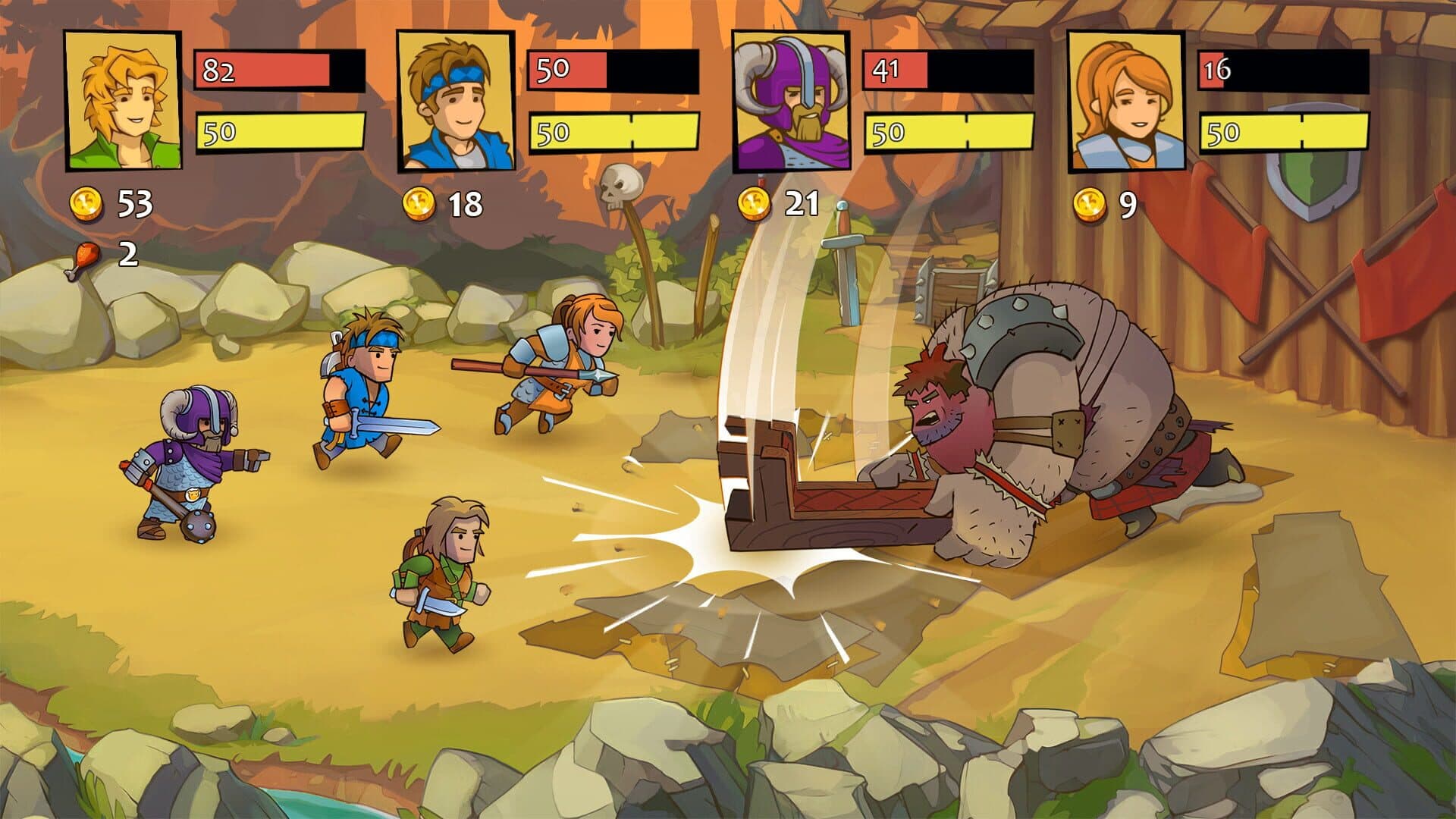 اسکرین‌شات Knights of Braveland - 3