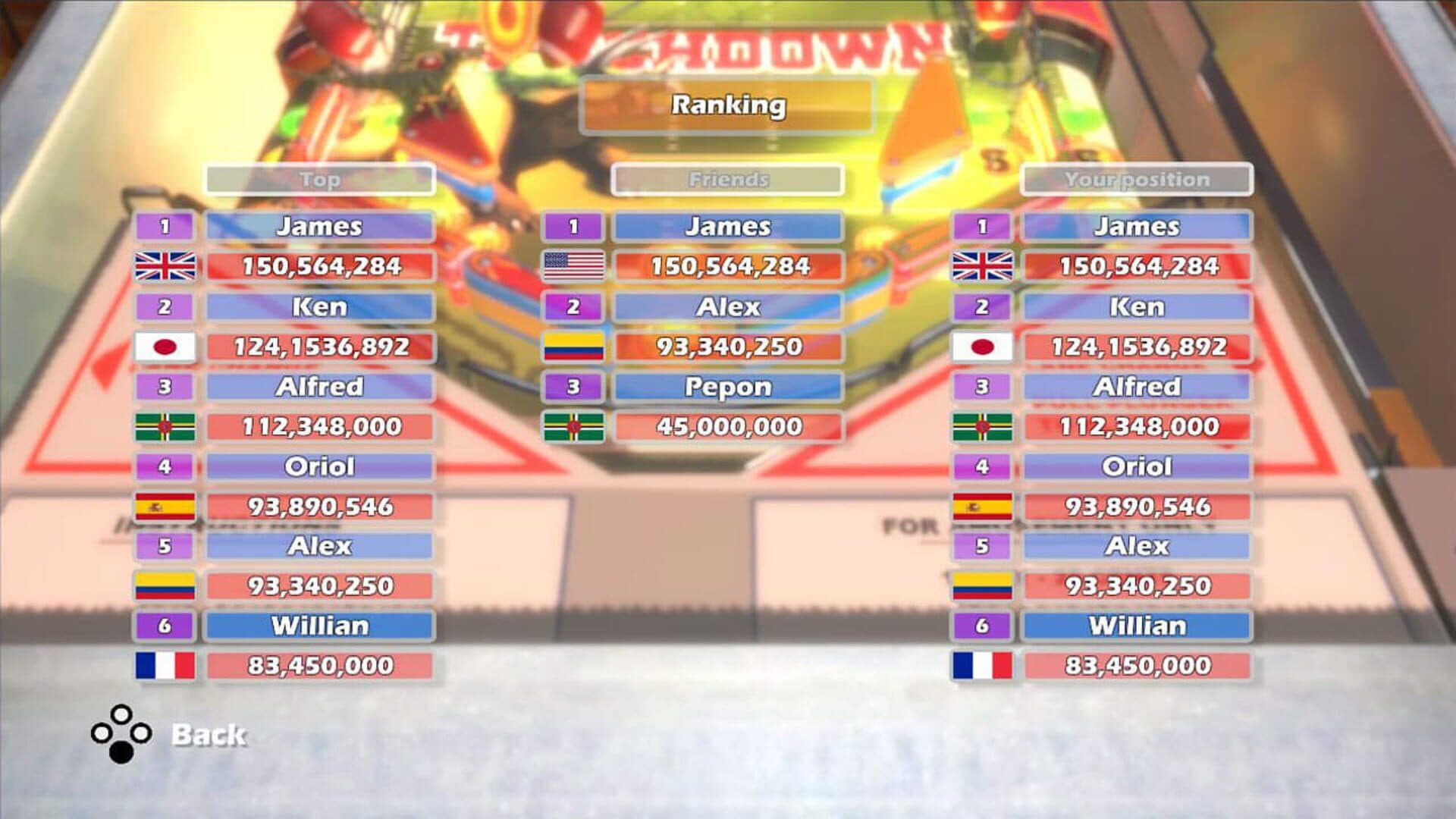 Touchdown Pinball screenshot 0