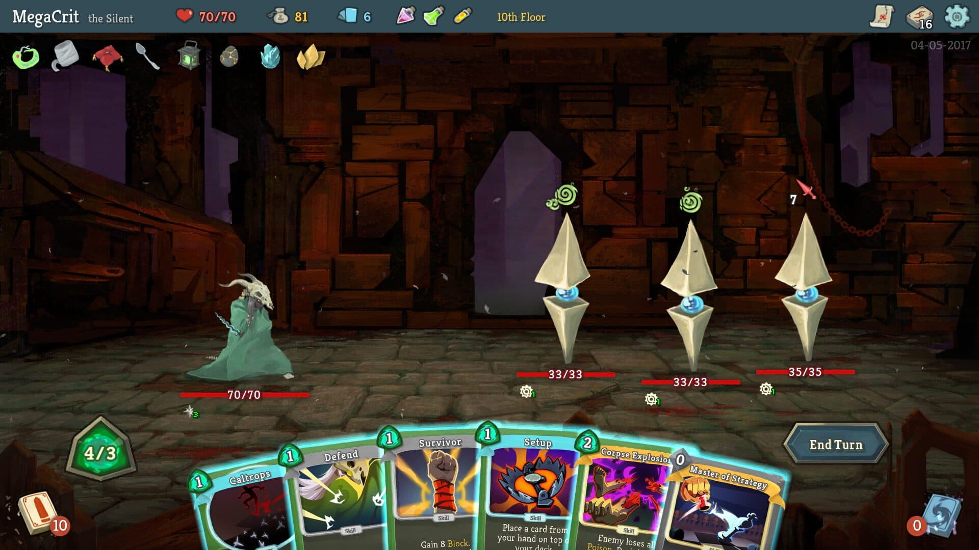 اسکرین‌شات Slay the Spire - 3