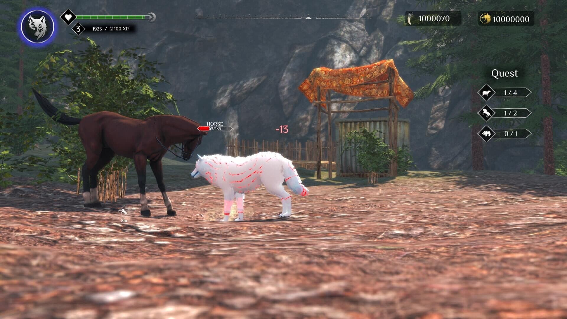 اسکرین‌شات Wolf Sim: Animal Battle Survival RPG - 10