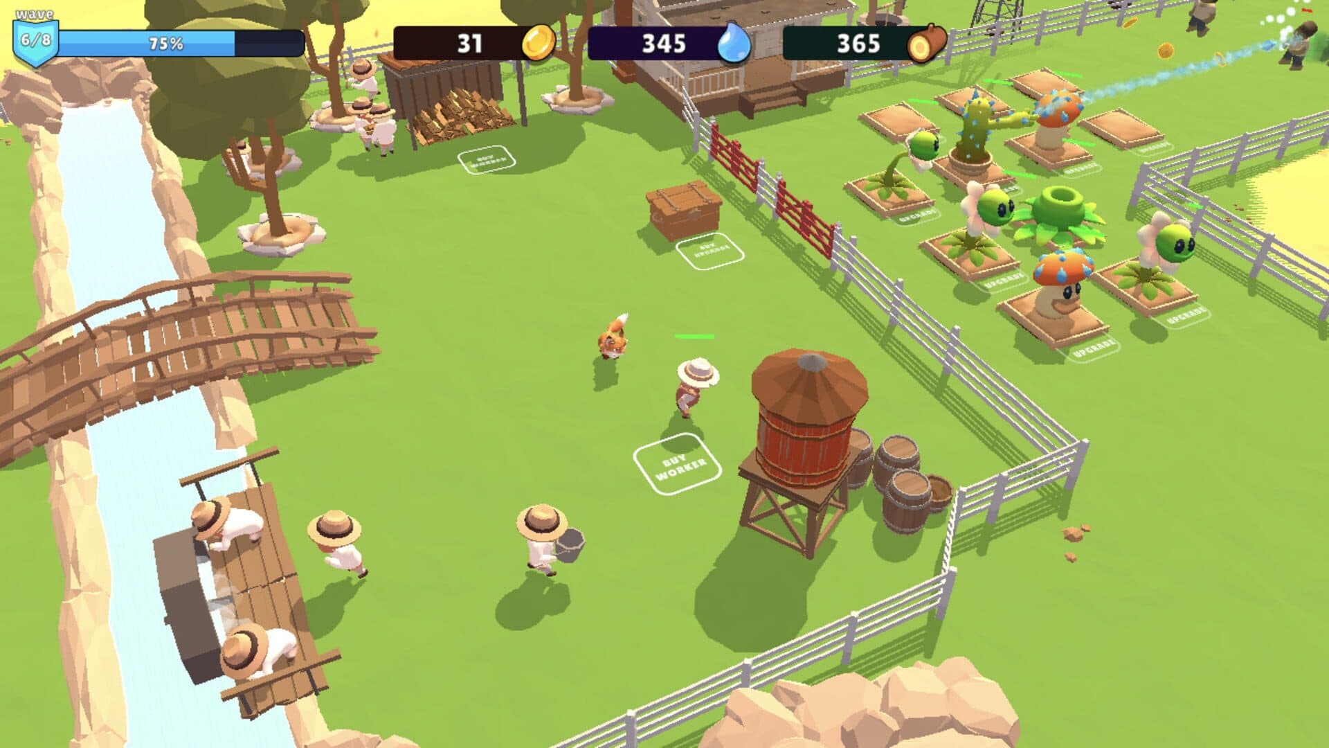 اسکرین‌شات Zombie Garden vs. Plants Defence - 1