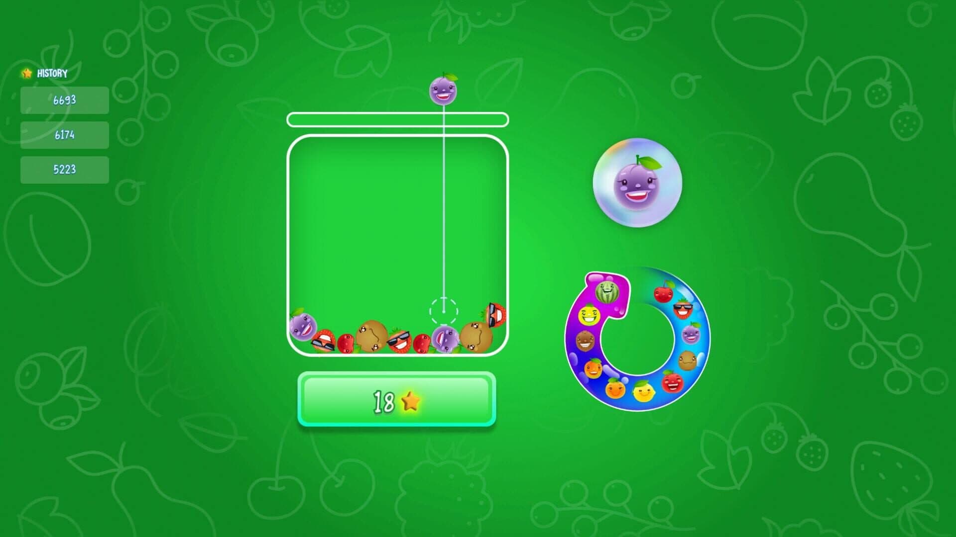 اسکرین‌شات Watermelon Game: Fruits Puzzle - 2