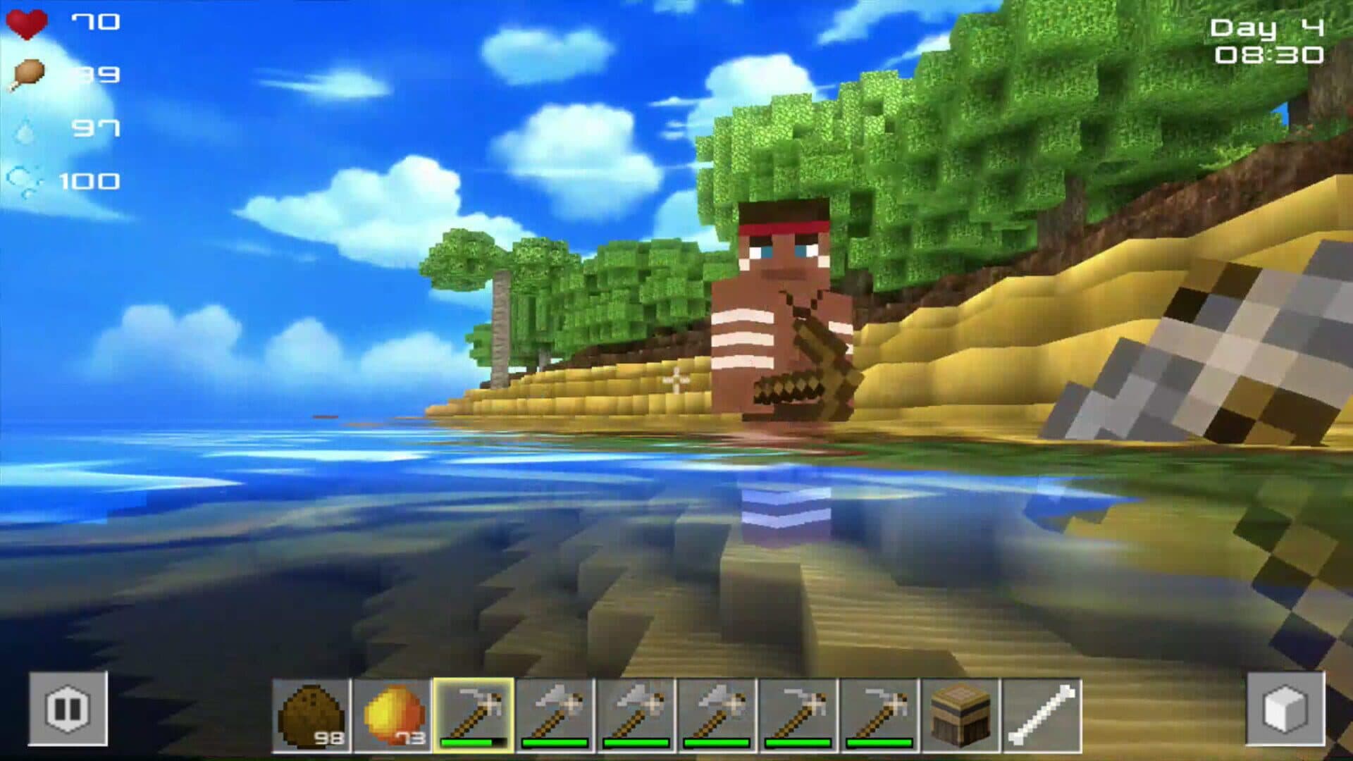 Cube Life: Island Survival screenshot 1