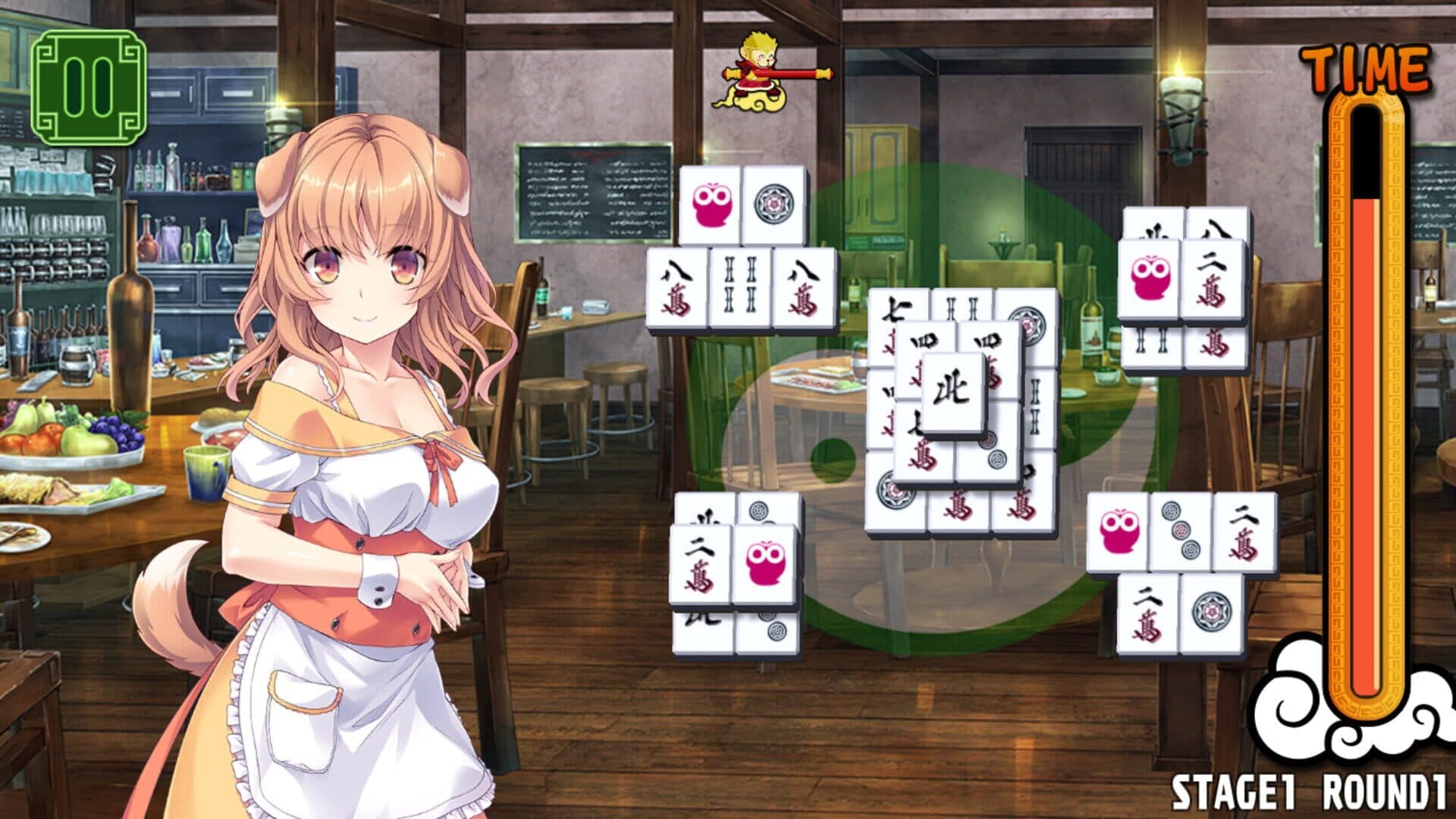 اسکرین‌شات Pretty Girls Mahjong Solitaire: Green - 3