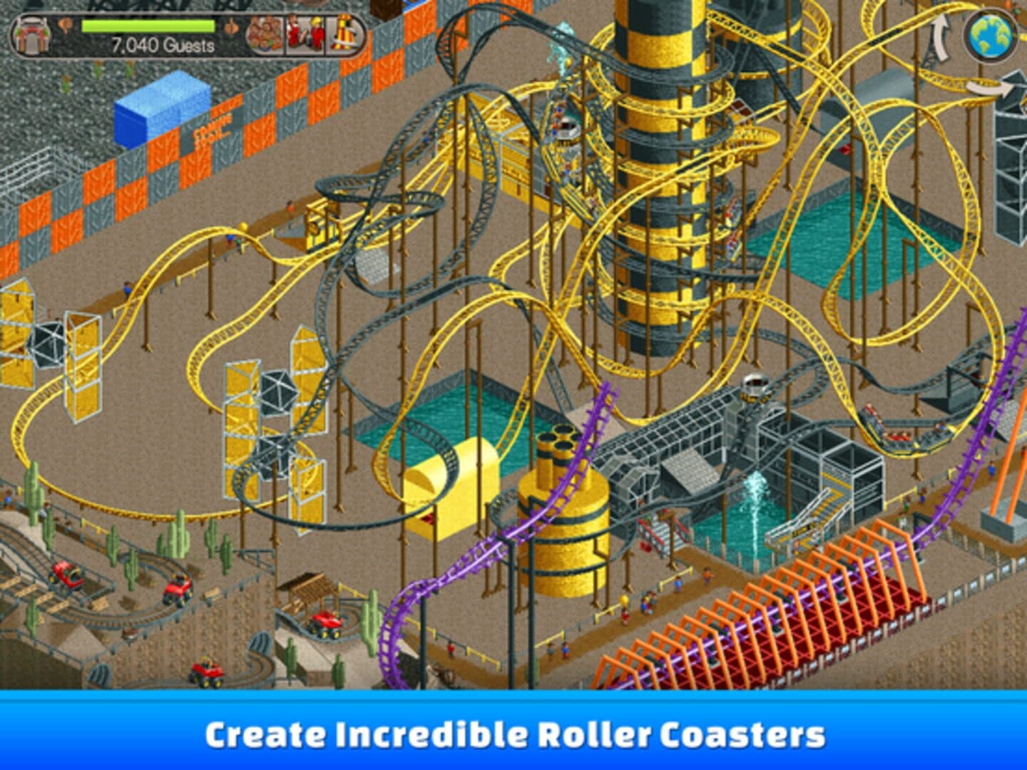 اسکرین‌شات RollerCoaster Tycoon Classic - 9