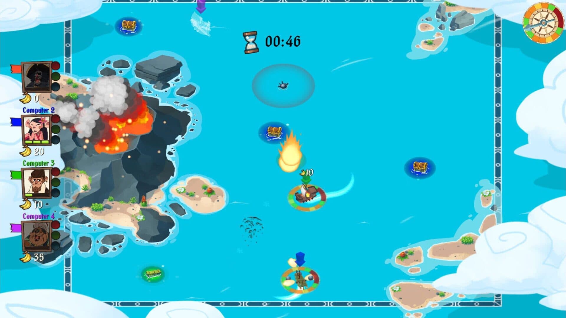 اسکرین‌شات Monkey Pirates - 1