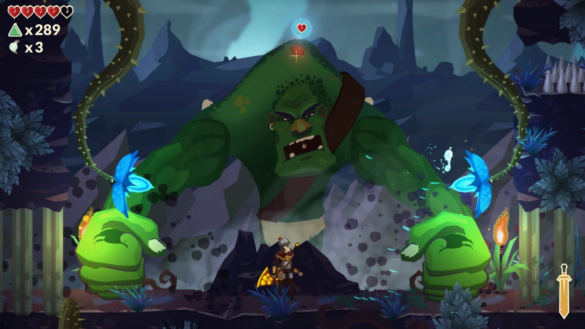 Leif's Adventure: Netherworld Hero screenshot 4