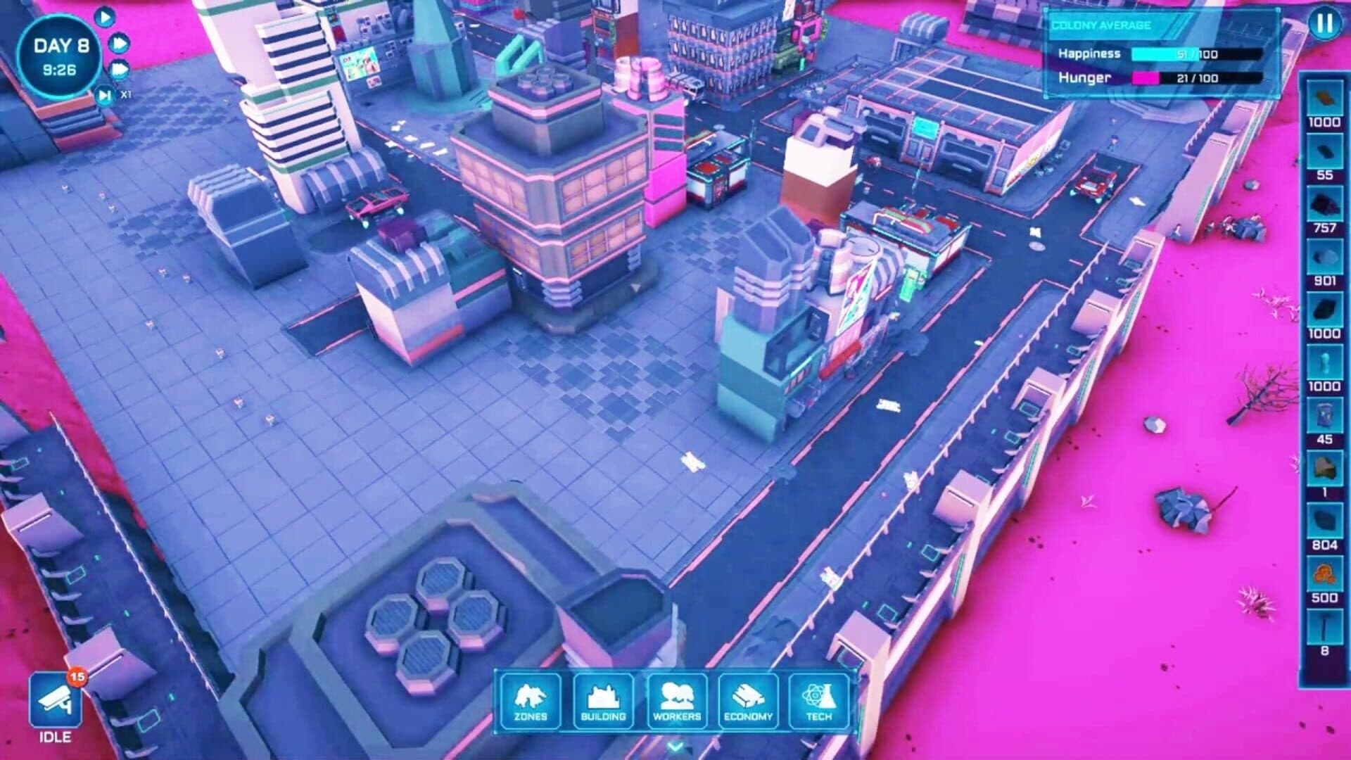 اسکرین‌شات Cyberpunk City Tycoon - 2