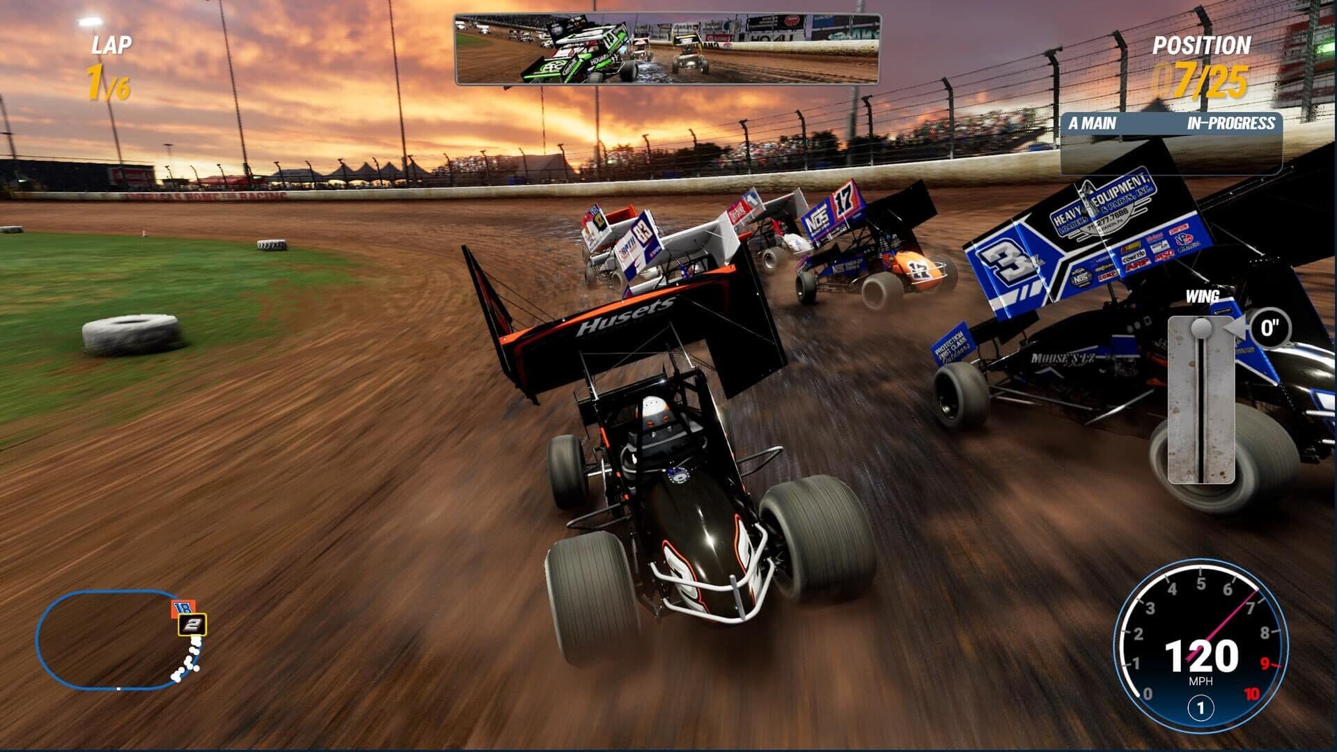 اسکرین‌شات World of Outlaws: Dirt Racing 24 - 4