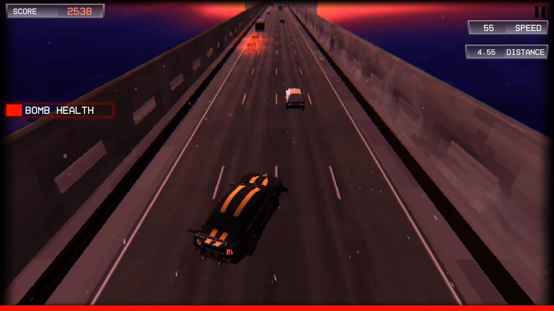 اسکرین‌شات Drift Highway: Retro Console Edition - 2