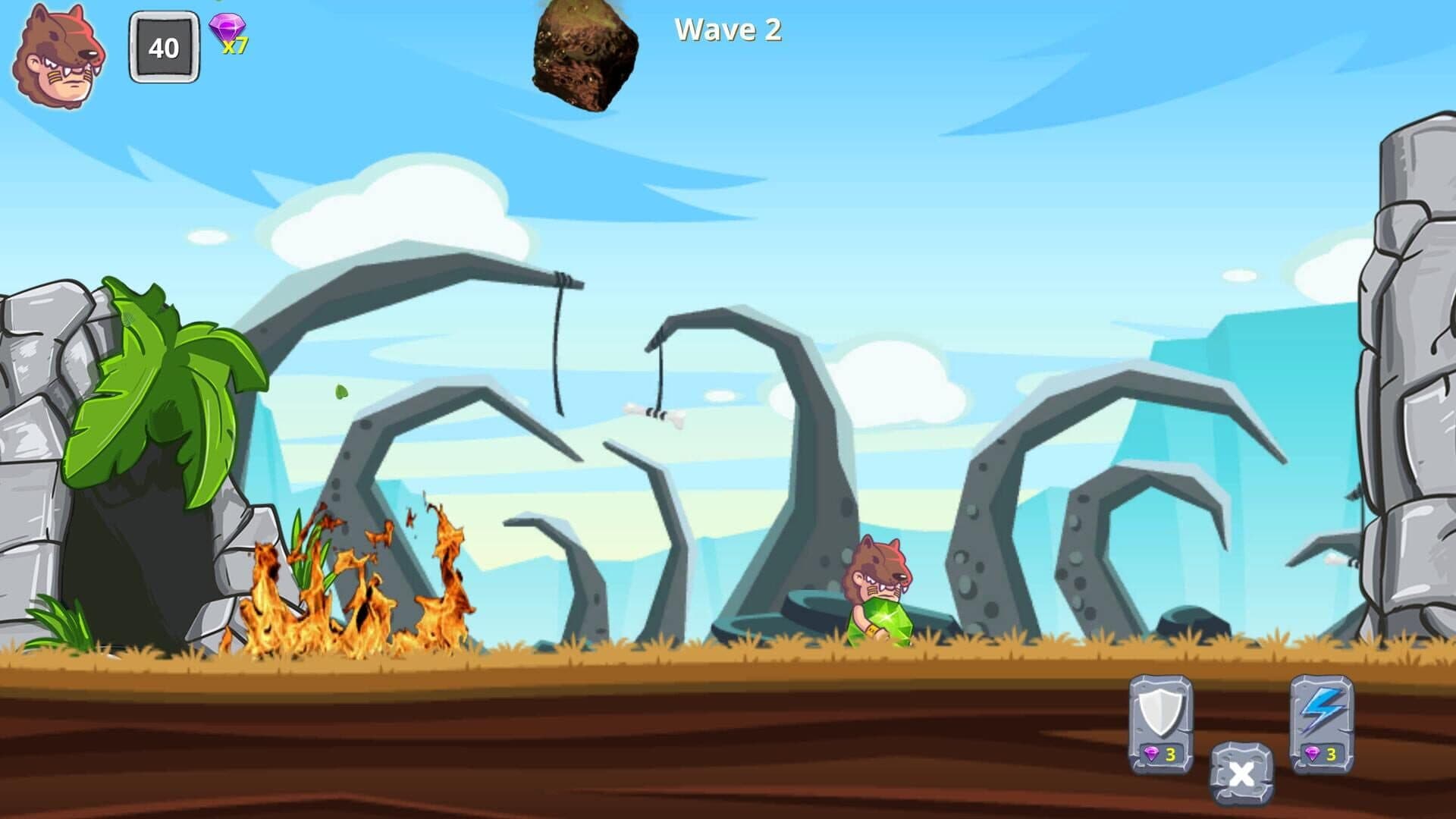 اسکرین‌شات Stone Age Meteor Rush - 5