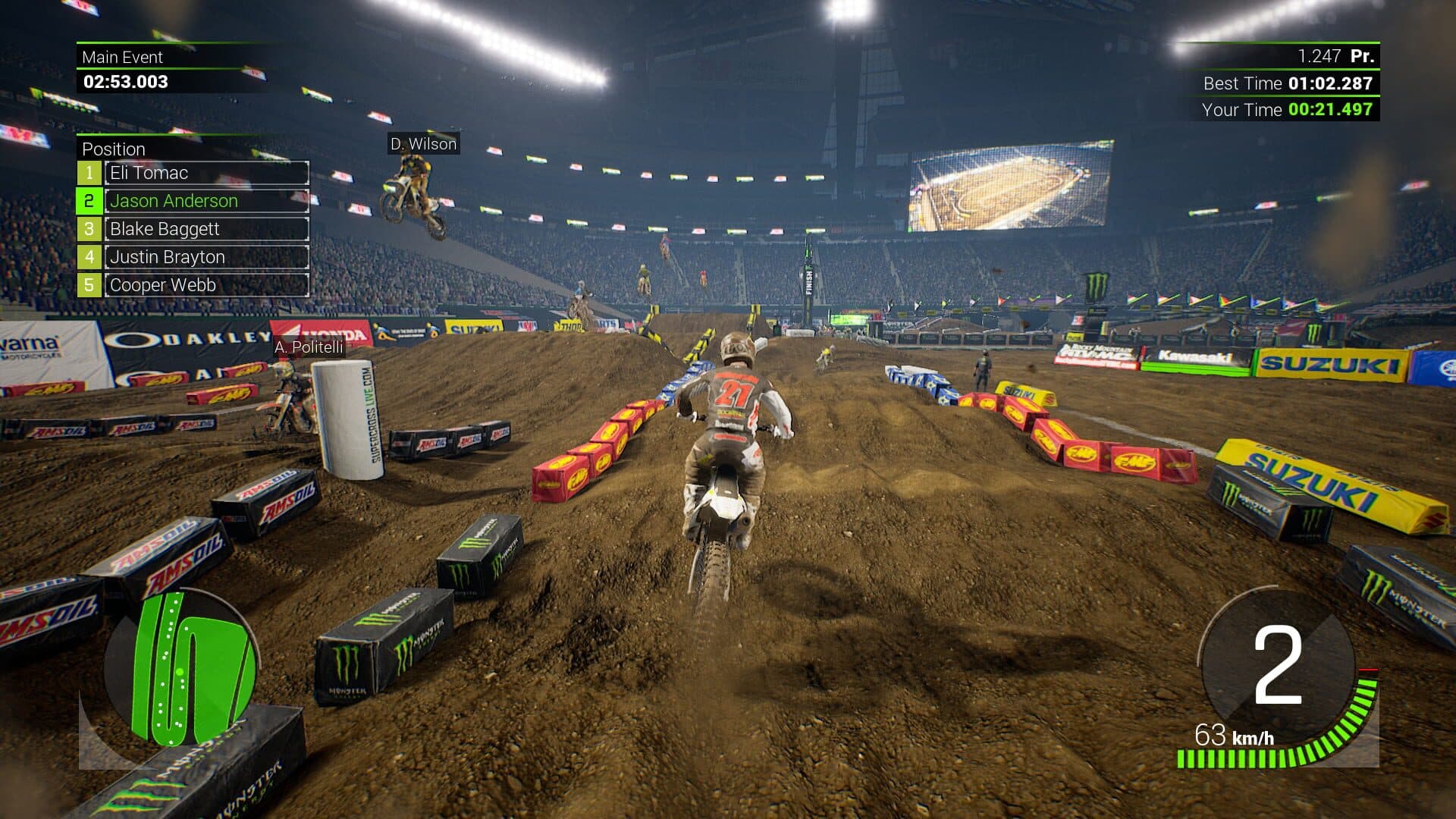 Monster Energy Supercross: The Official Videogame 2 screenshot 5