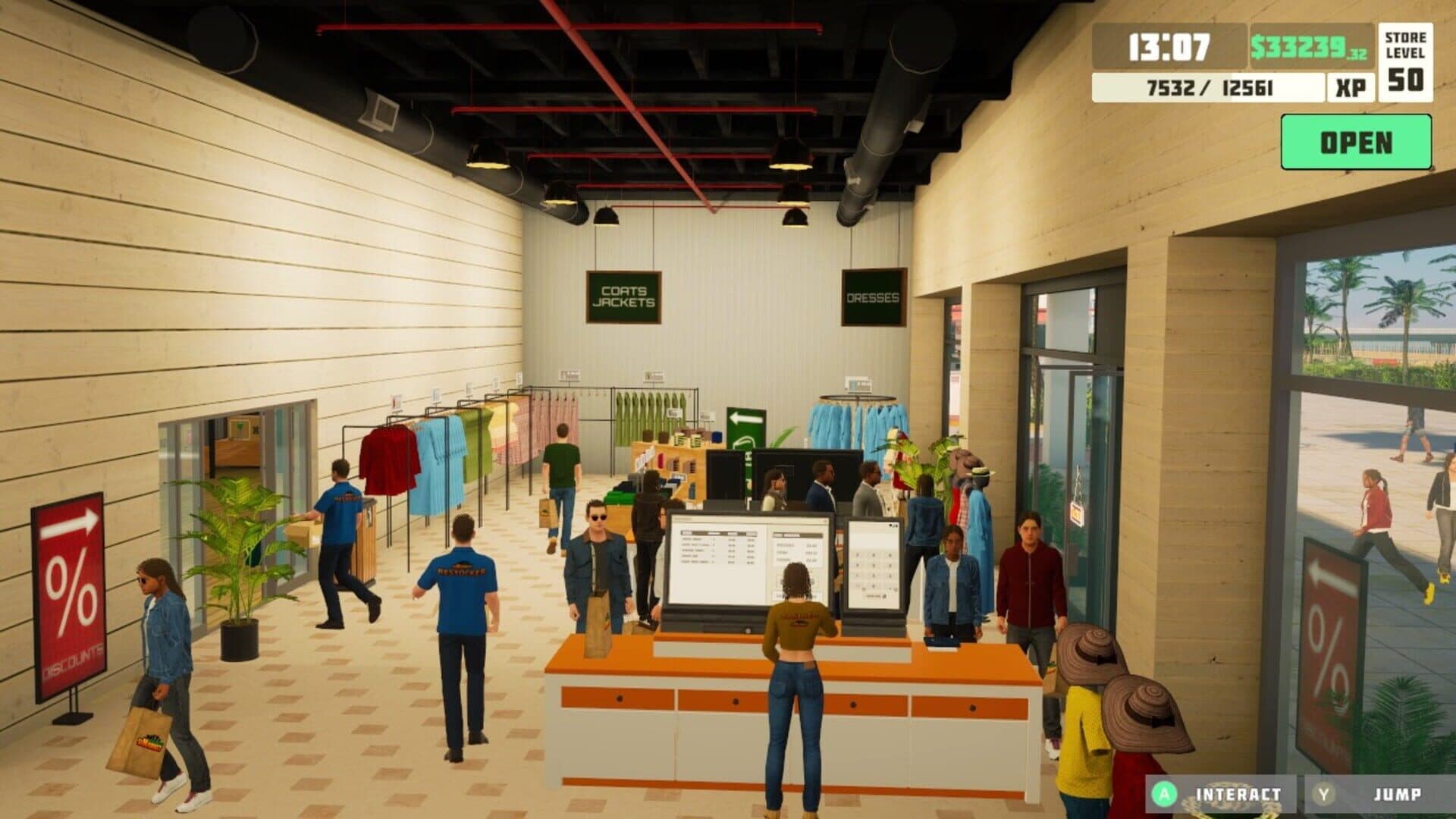 SiMarket Cloth Store Simulator screenshot 4