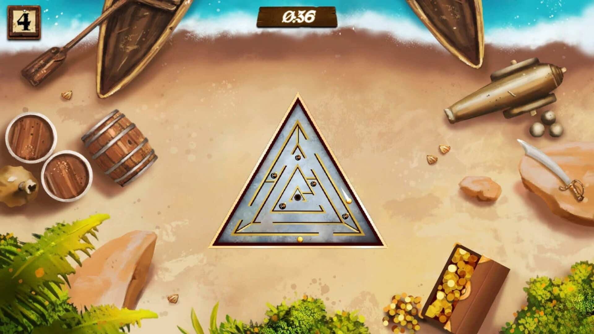 اسکرین‌شات Pirate Treasure: Island of Mazes - 2