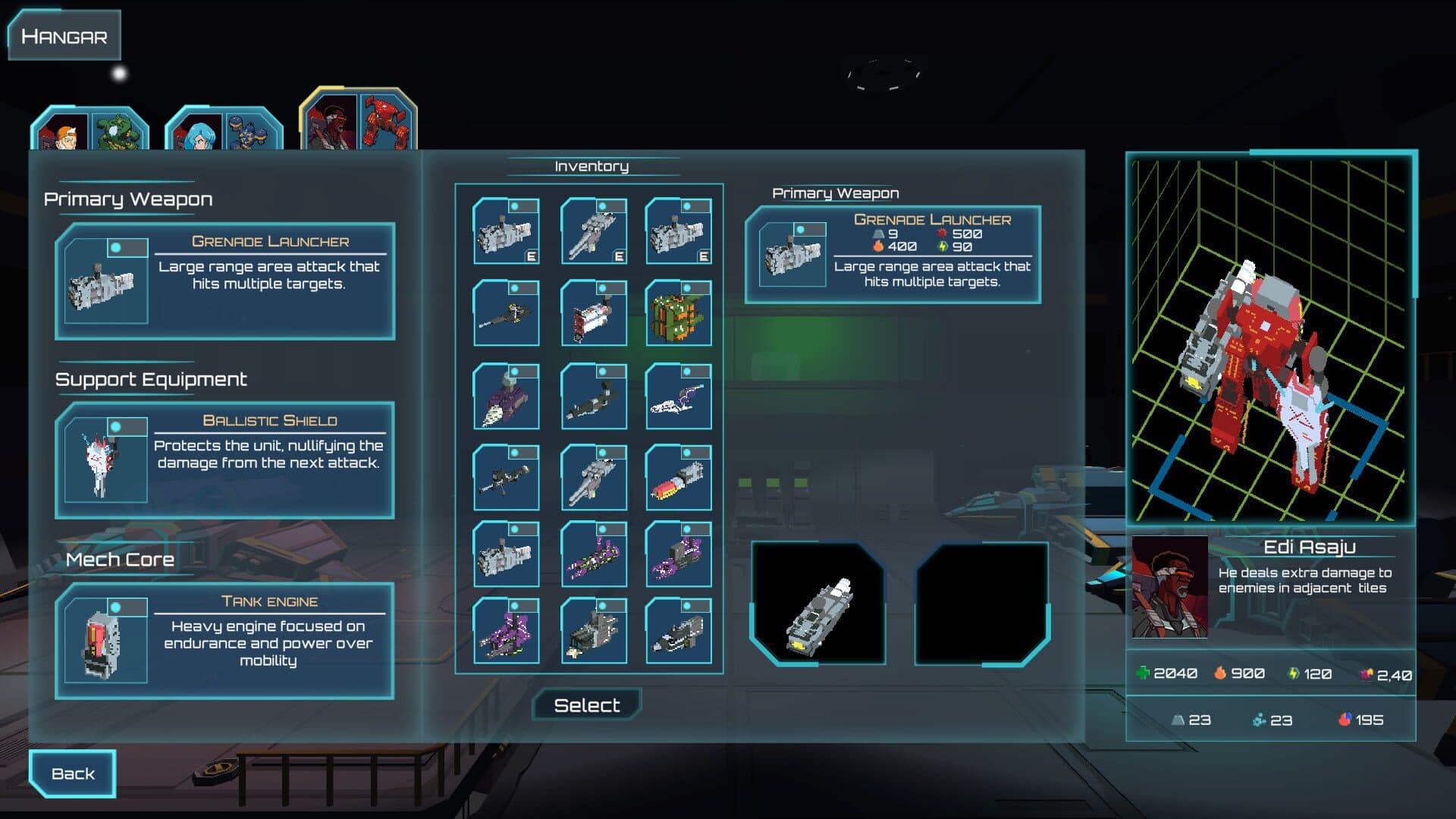 اسکرین‌شات Ignited Steel: Mech Tactics - 3