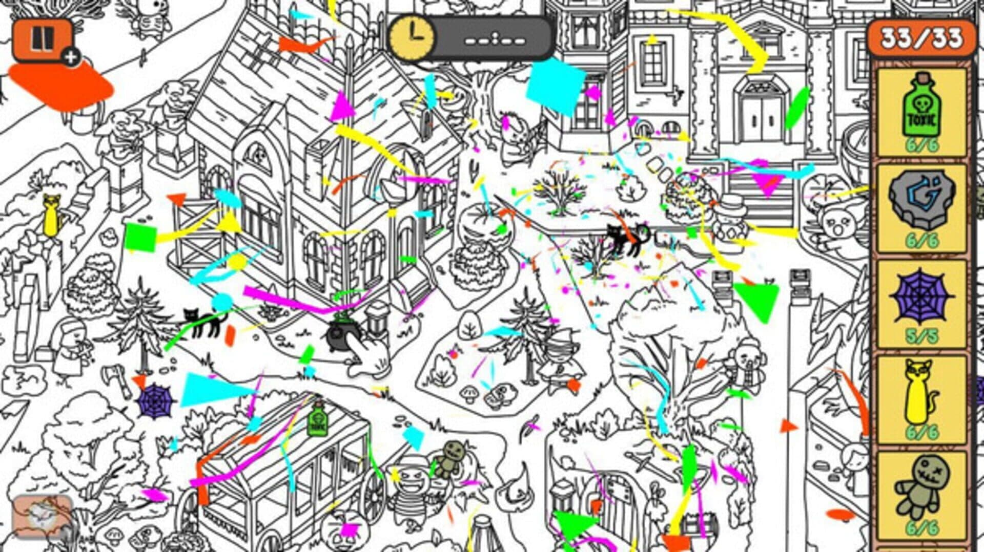 Doodle Hunt: Halloween Rush screenshot 0