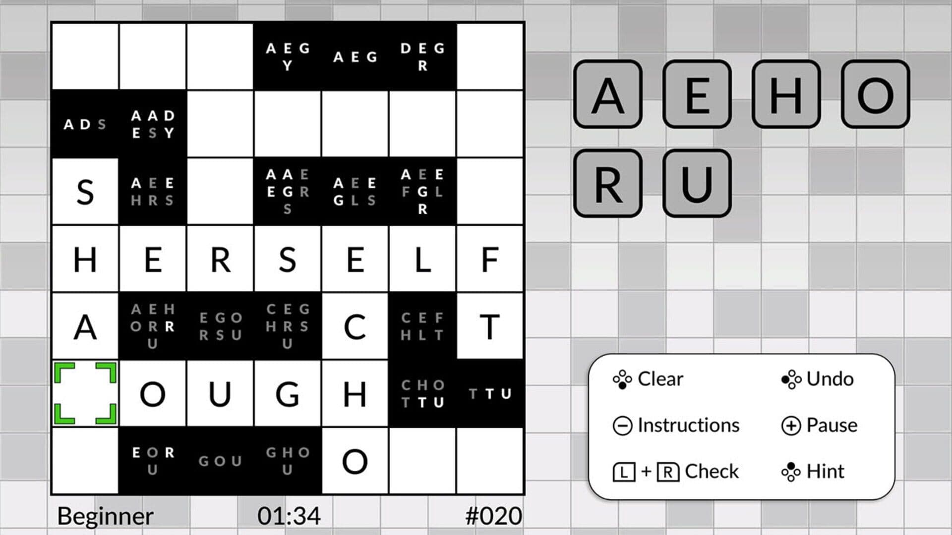Wordsweeper by Powgi screenshot 3
