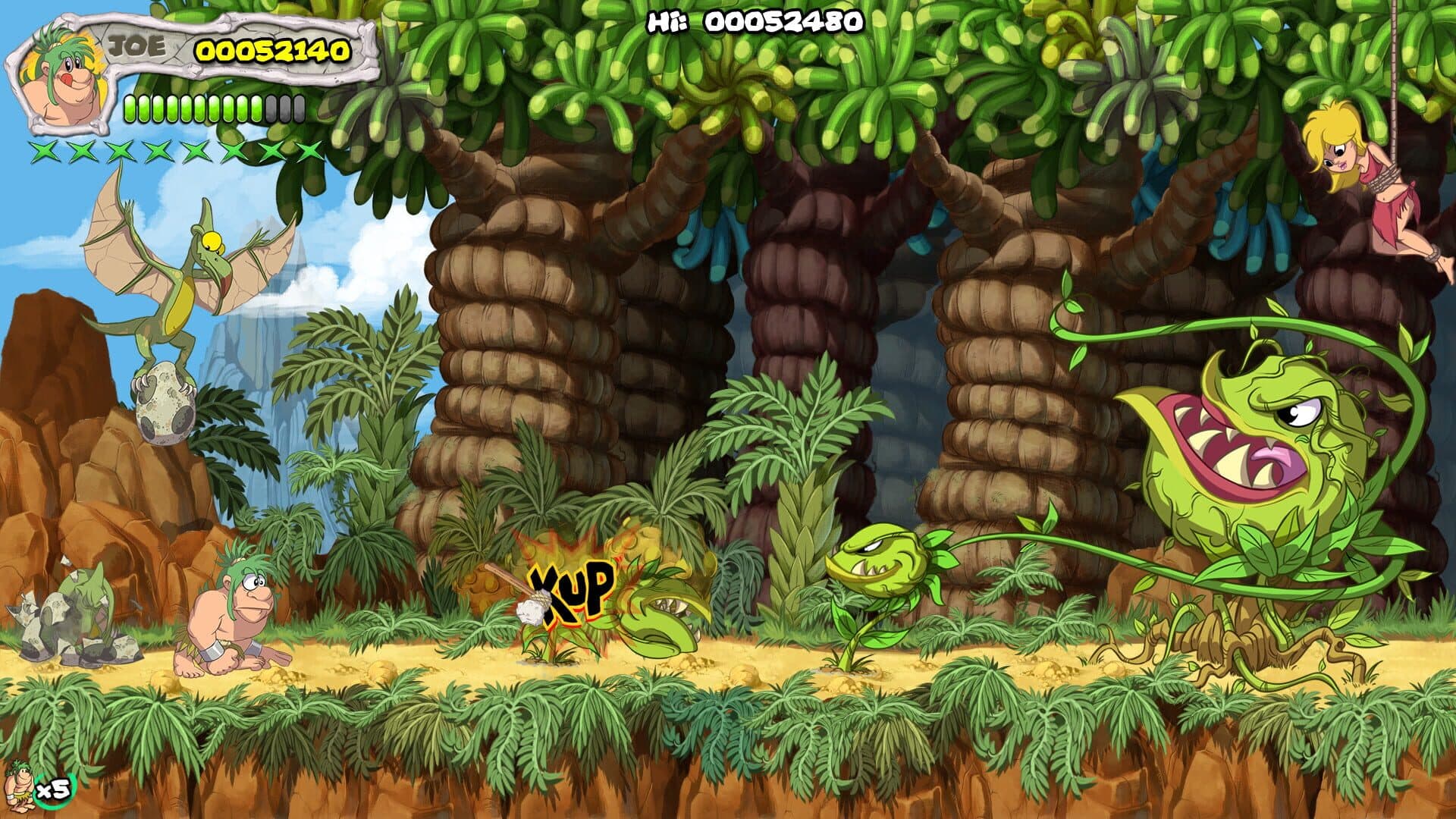اسکرین‌شات New Joe & Mac: Caveman Ninja - 3