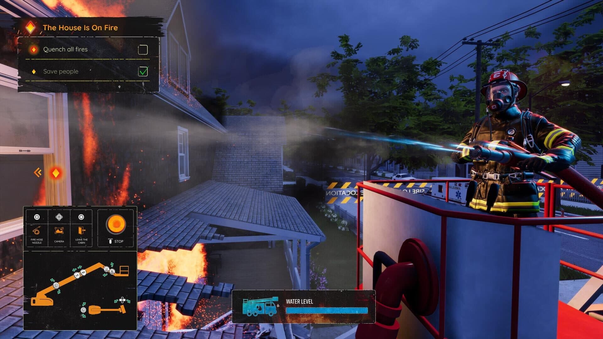 اسکرین‌شات Firefighting Rescue Simulator - 2