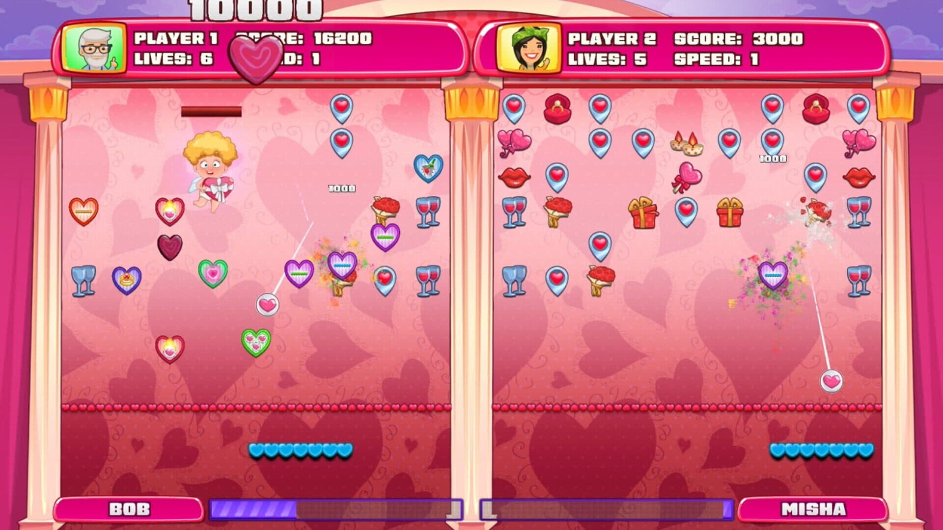 اسکرین‌شات Valentine Candy Break 2 Head to Head - 1