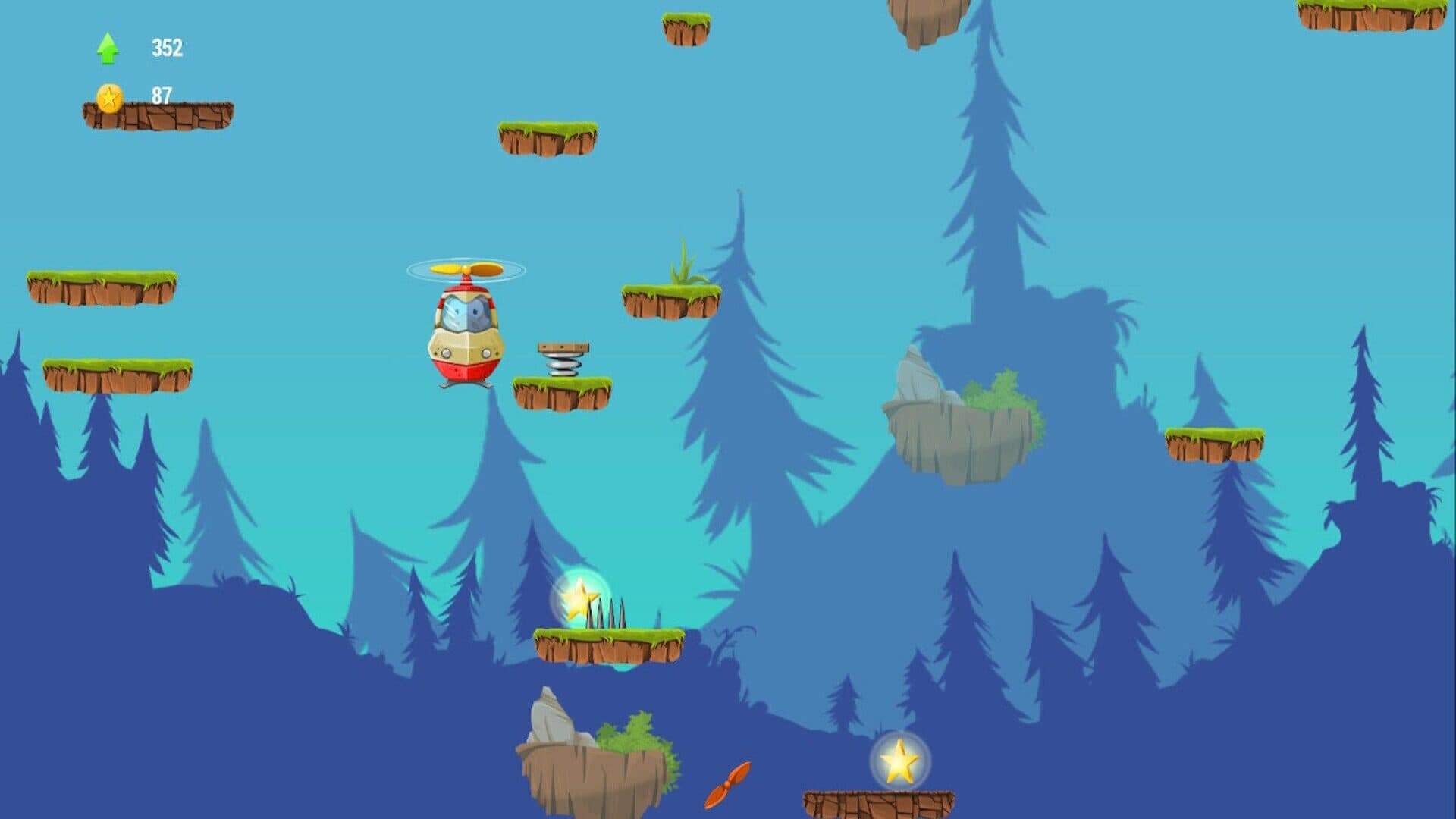 اسکرین‌شات Perry Pig Jump - 2