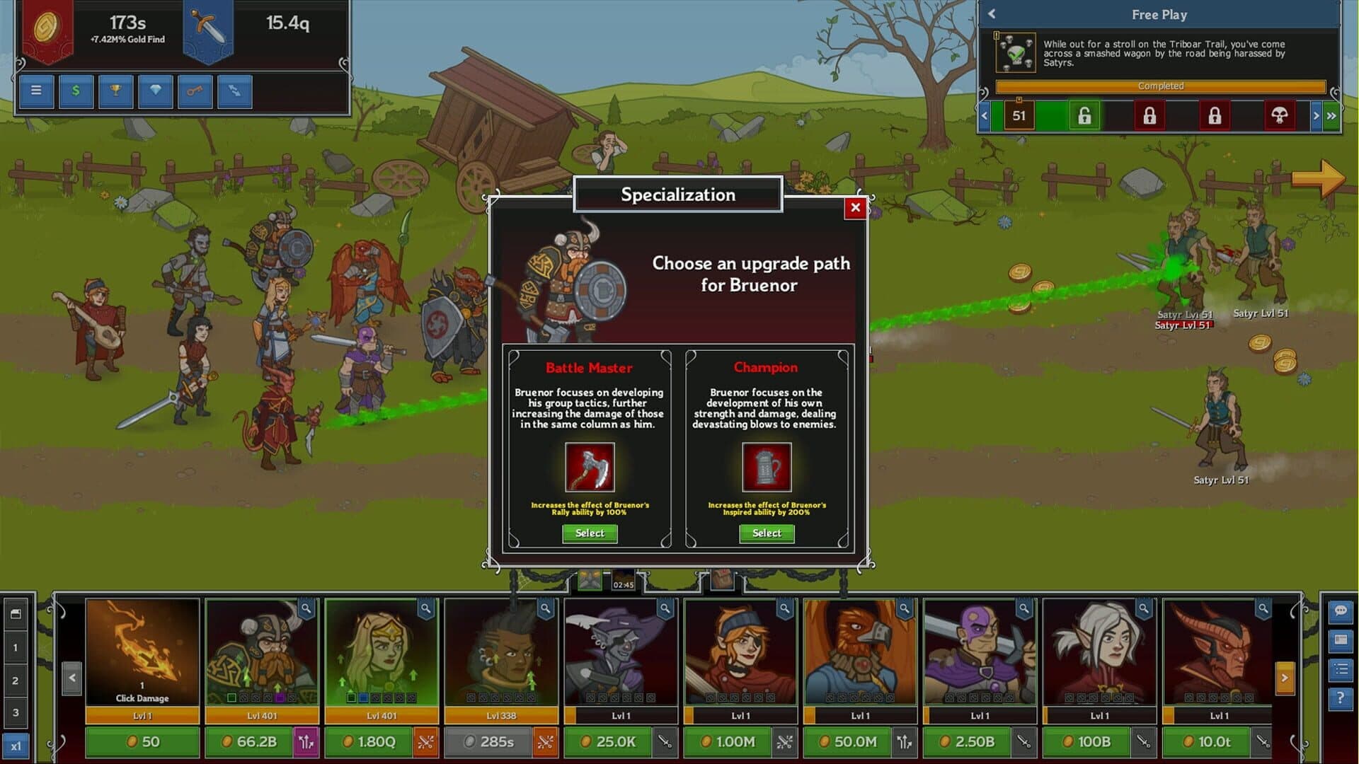 اسکرین‌شات Idle Champions of the Forgotten Realms - 5