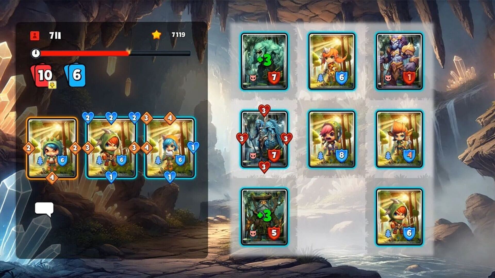 اسکرین‌شات Tiny Titans: Card Rumble - 1