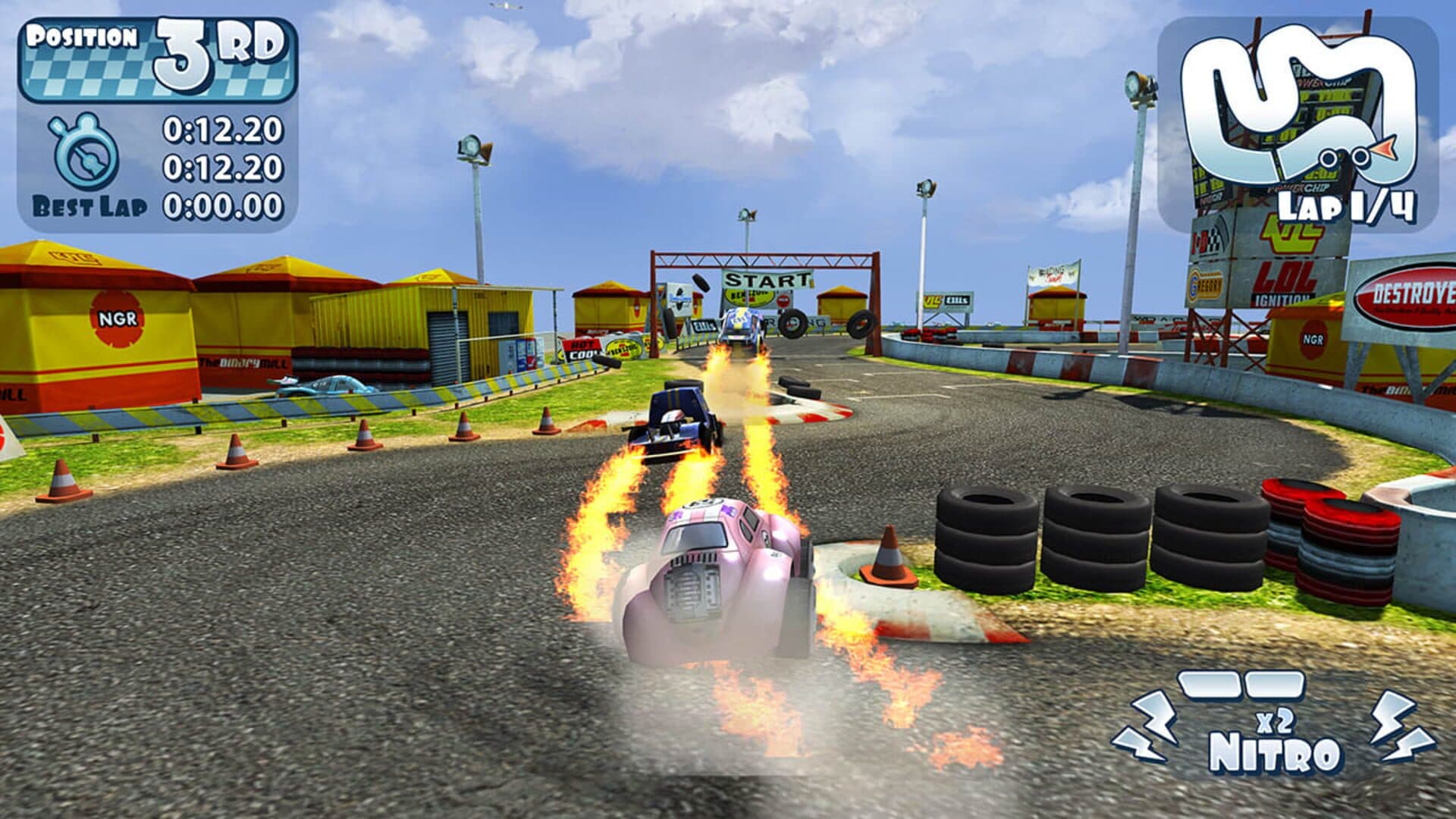 اسکرین‌شات Mini Motor Racing X - 5