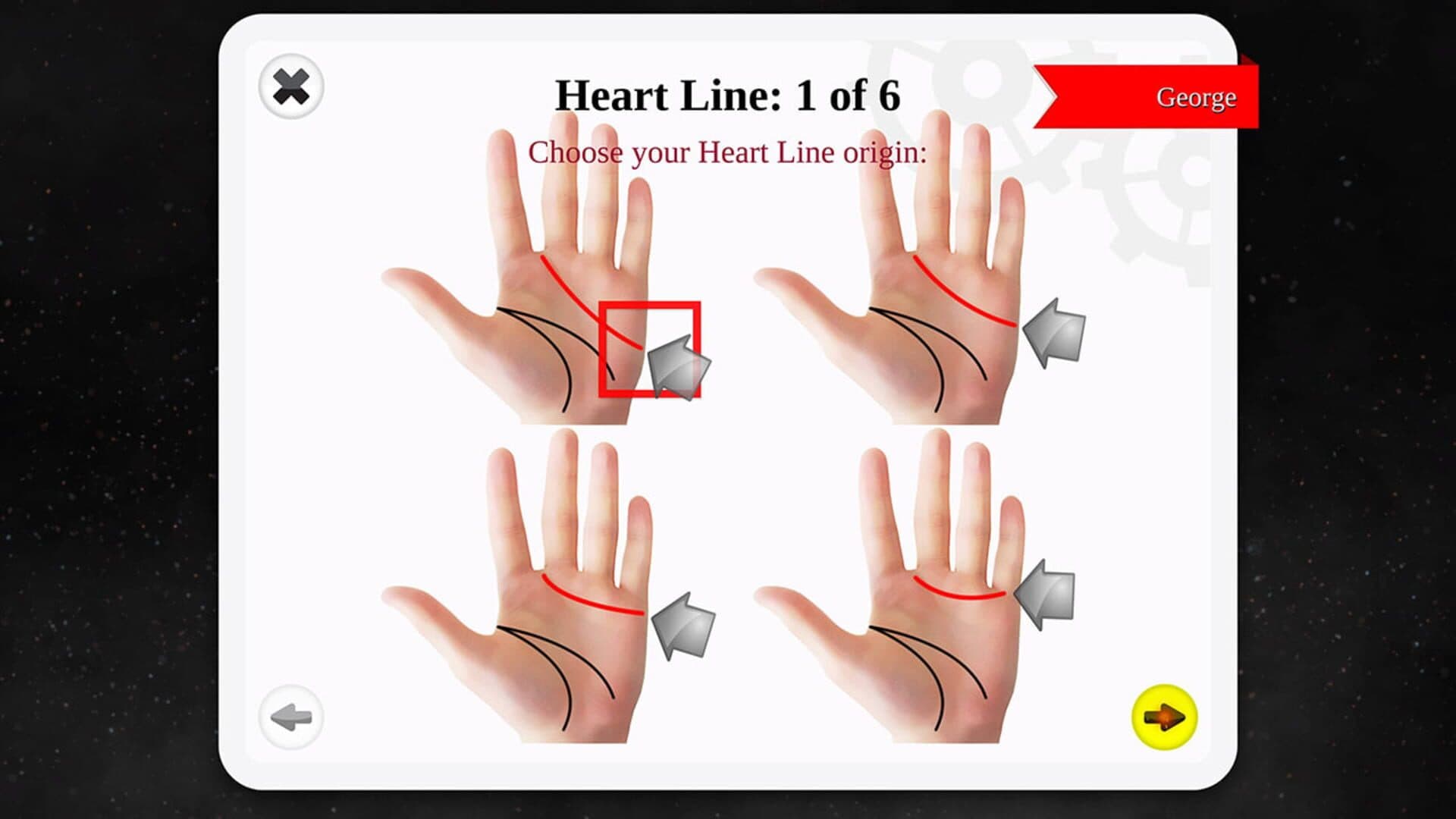 اسکرین‌شات Palm Reading Premium - 1