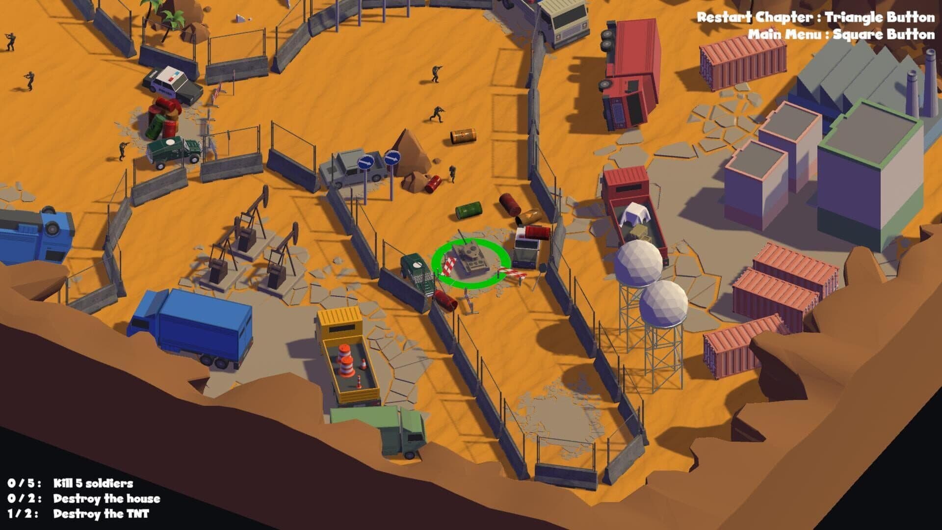 اسکرین‌شات Desert Tank Chaos - 4