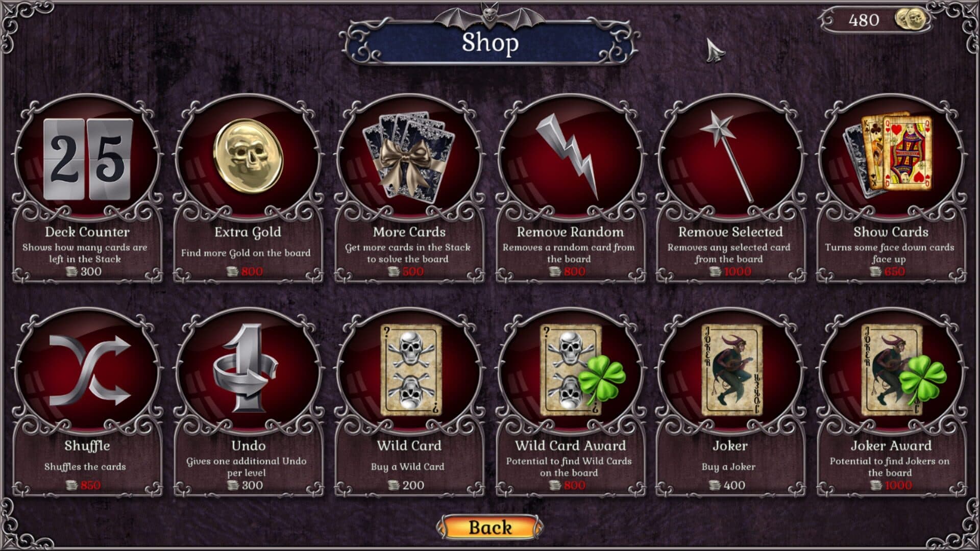 Jewel Match Twilight Solitaire screenshot 1