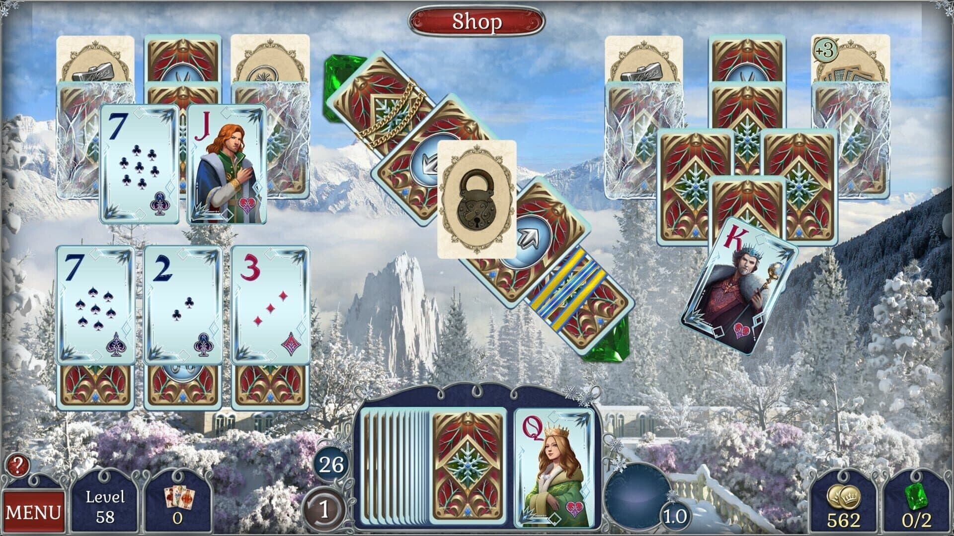Jewel Match Solitaire Winterscapes 2: Collector's Edition screenshot 13