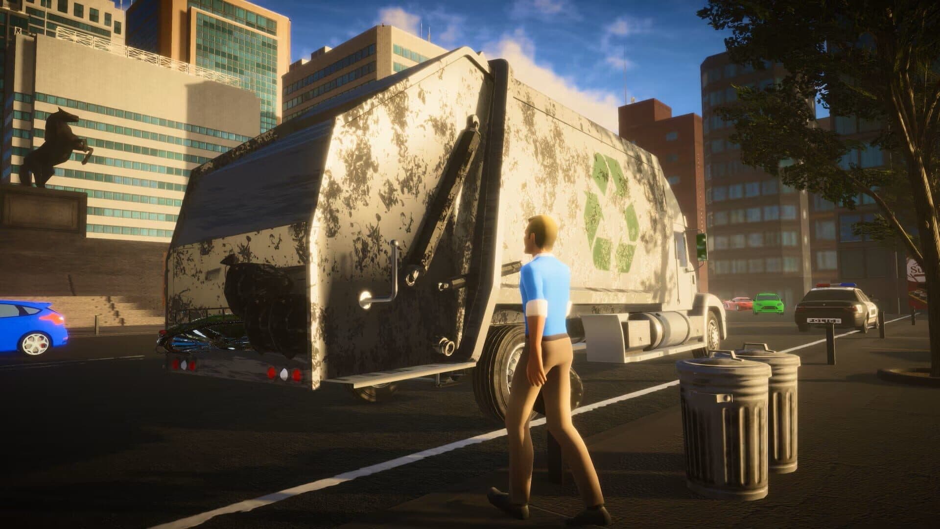 اسکرین‌شات Garbage Truck Sim Driver Simulator 26 - 2